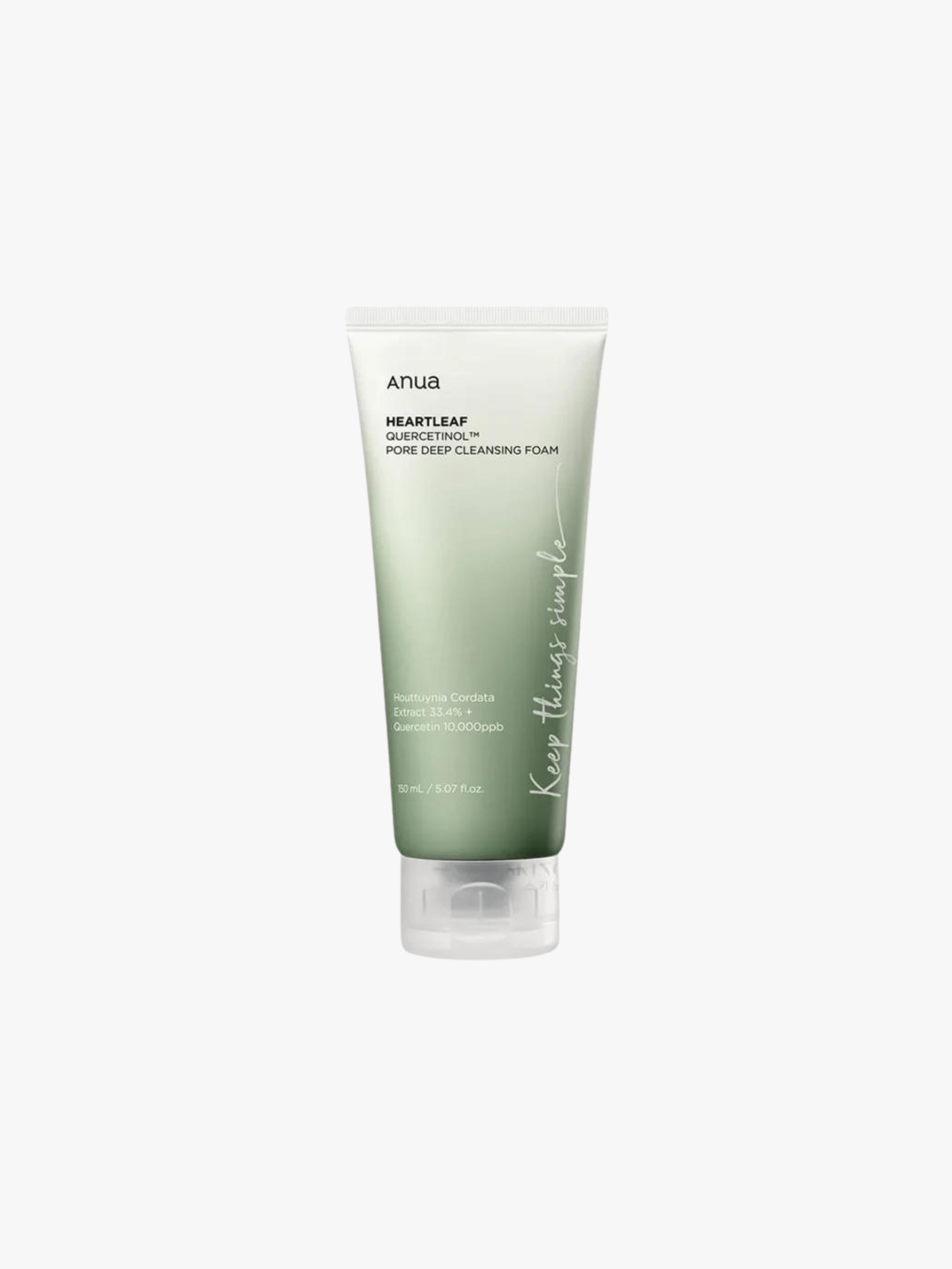 Anua - Cleanser - Heartleaf Quercetinol Pore Deep Cleansing Foam