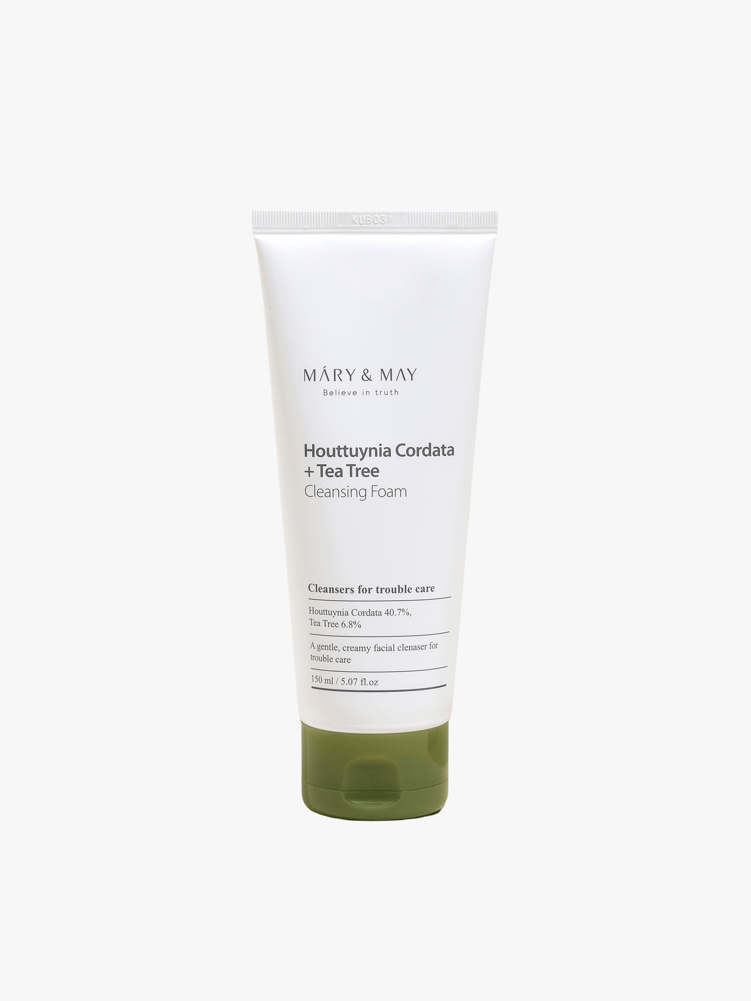 Mary & May - Nettoyant - Houttuynia Cordata + Tea Tree Cleansing Foam