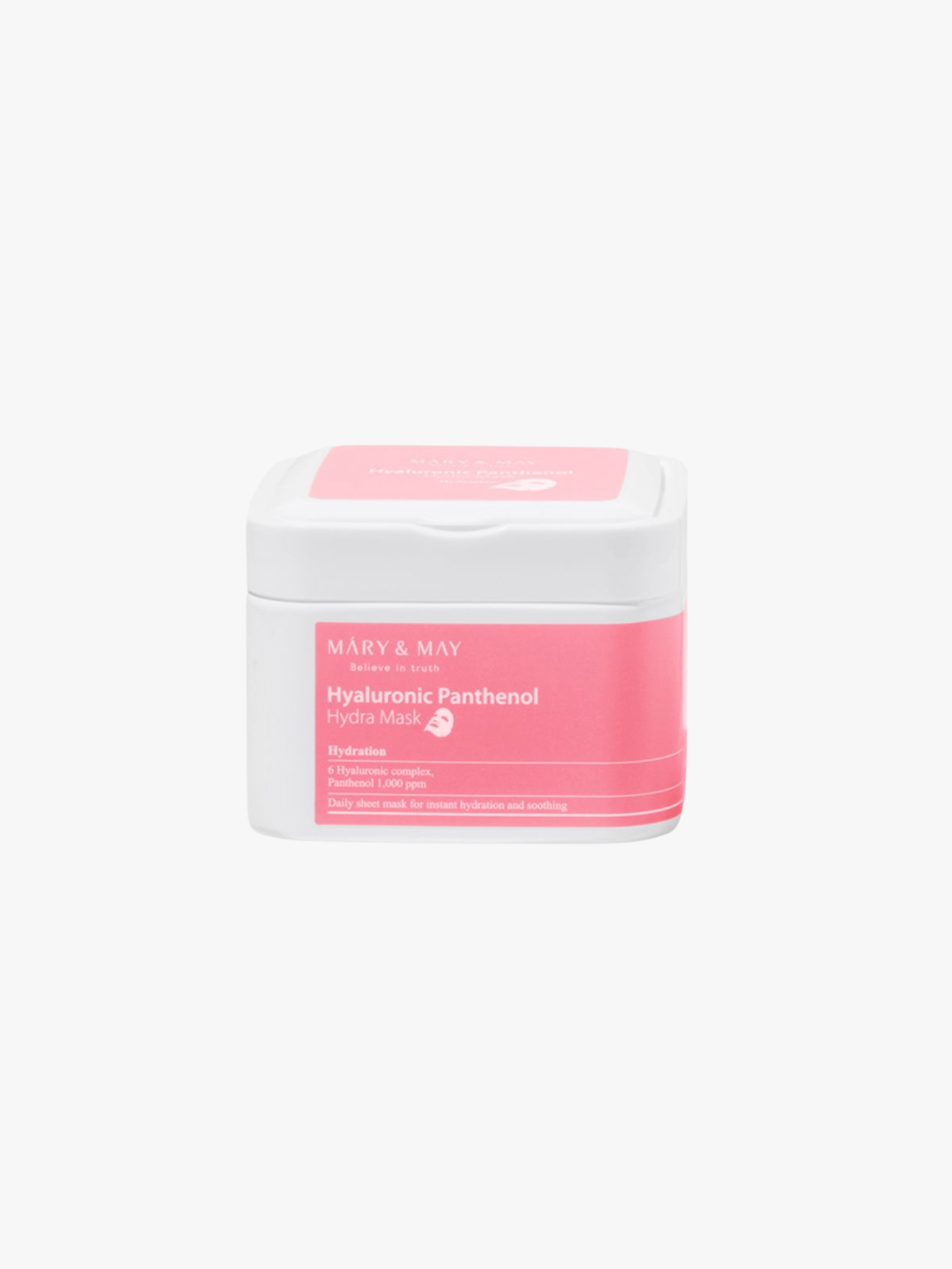 Mary & May - Masks - Hyaluronic Panthenol Hydra Mask (30 pcs)