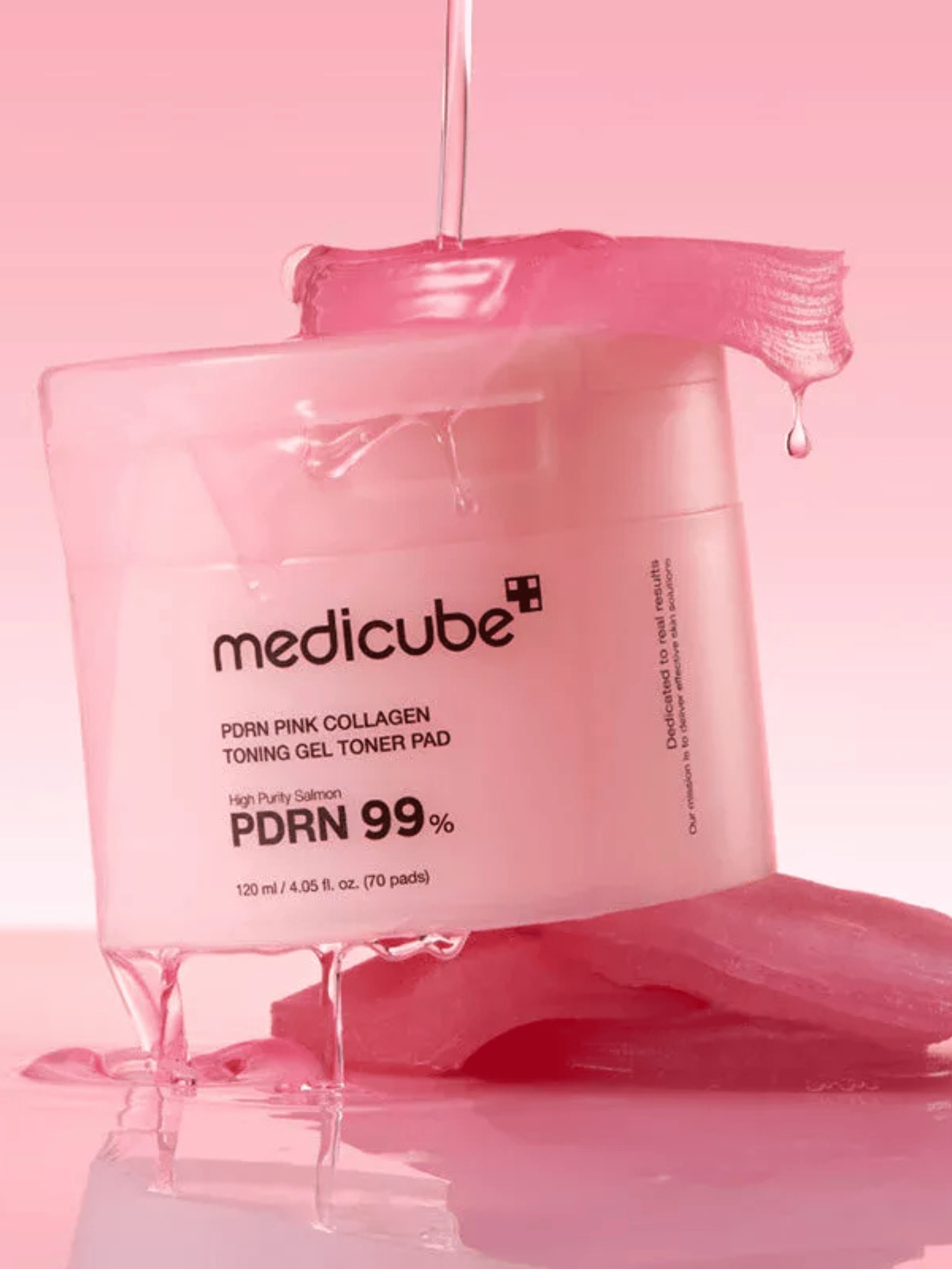 Medicube - Pads - PDRN Pink Collagen Toning Gel Toner Pad (70ea)