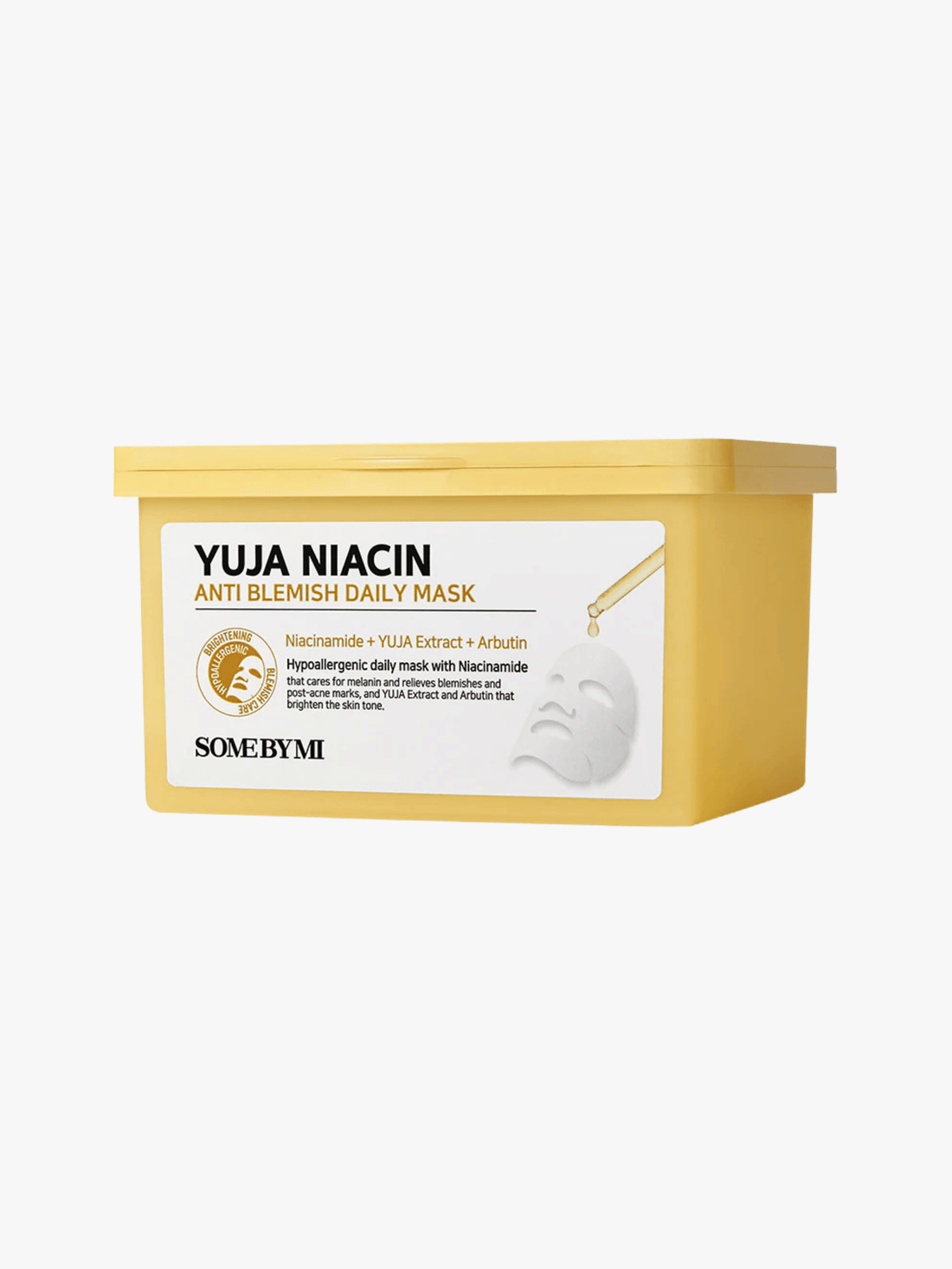 Some By Mi - Masques - Yuja Niacin Anti-Blemish Daily Mask (30 pc)