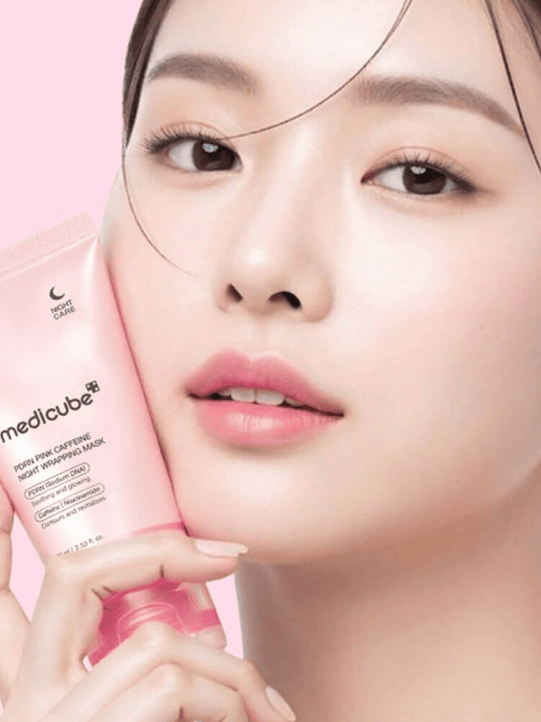 Medicube - Masque - PDRN Pink Caffeine Night Wrapping Mask