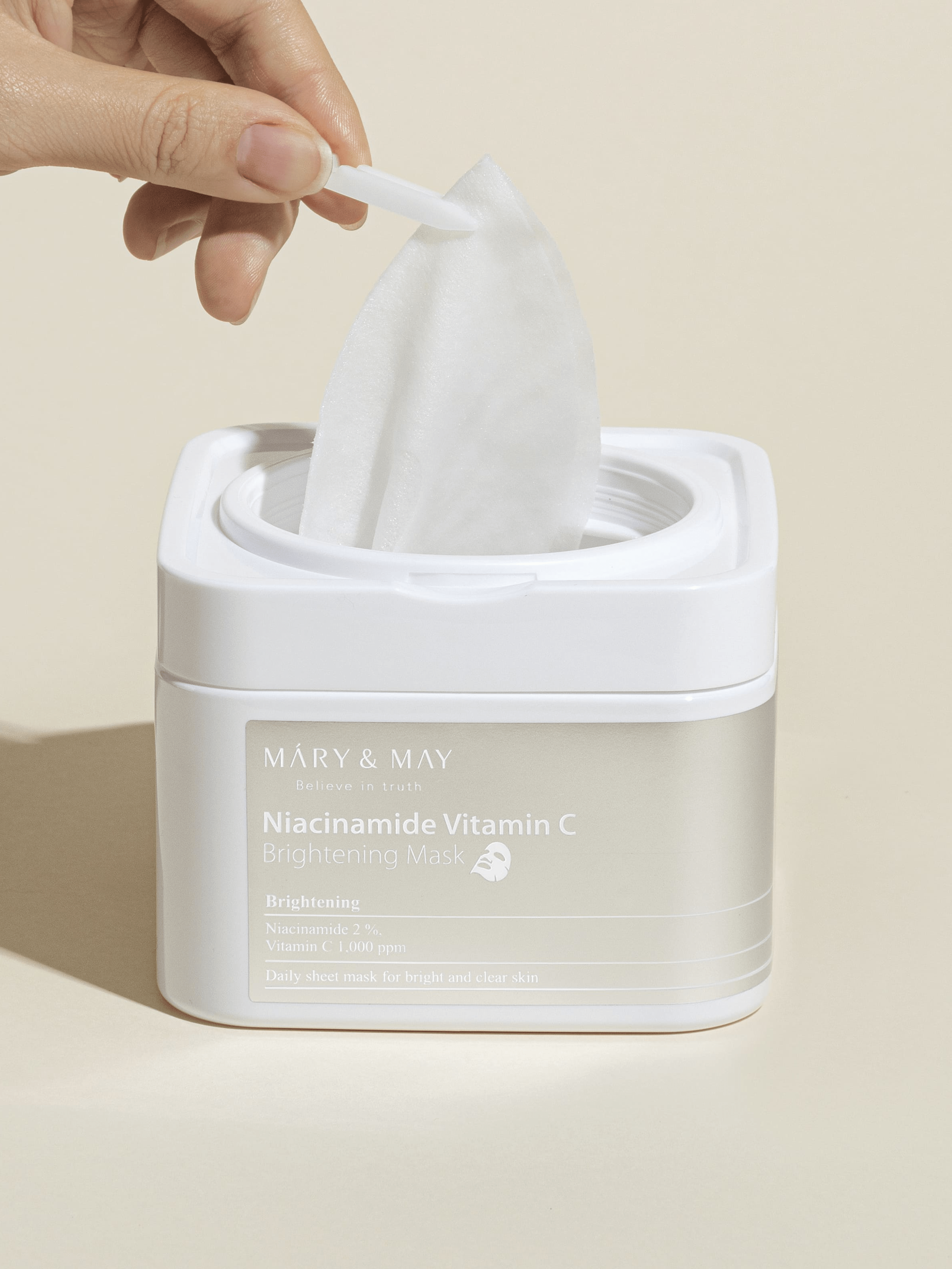 Mary & May - Masques - Niacinamide Vitamin C Brightening Mask (30 pc)