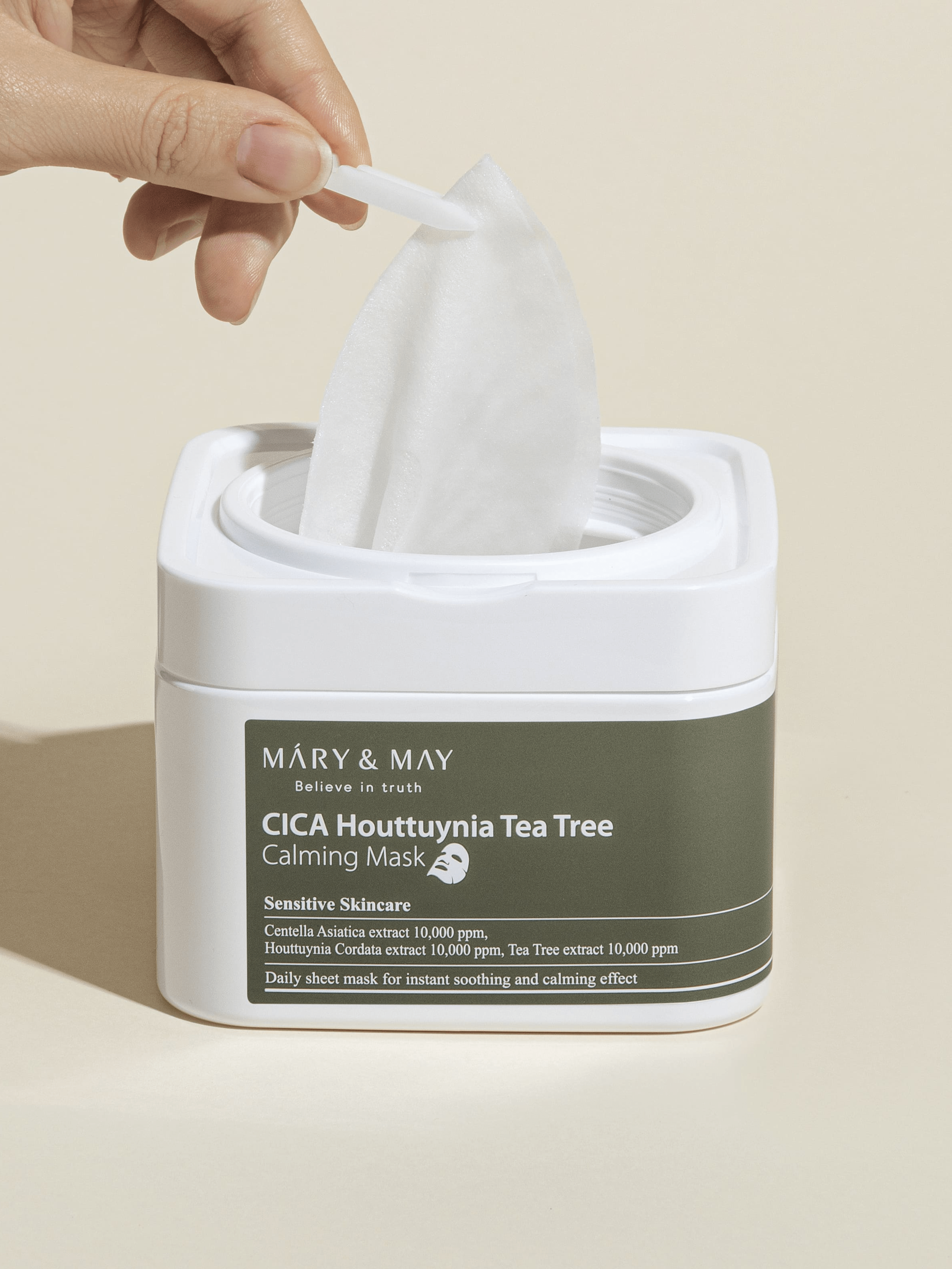 Mary & May - Masques - CICA Houttuynia Tea Tree Calming Mask (30 pc)