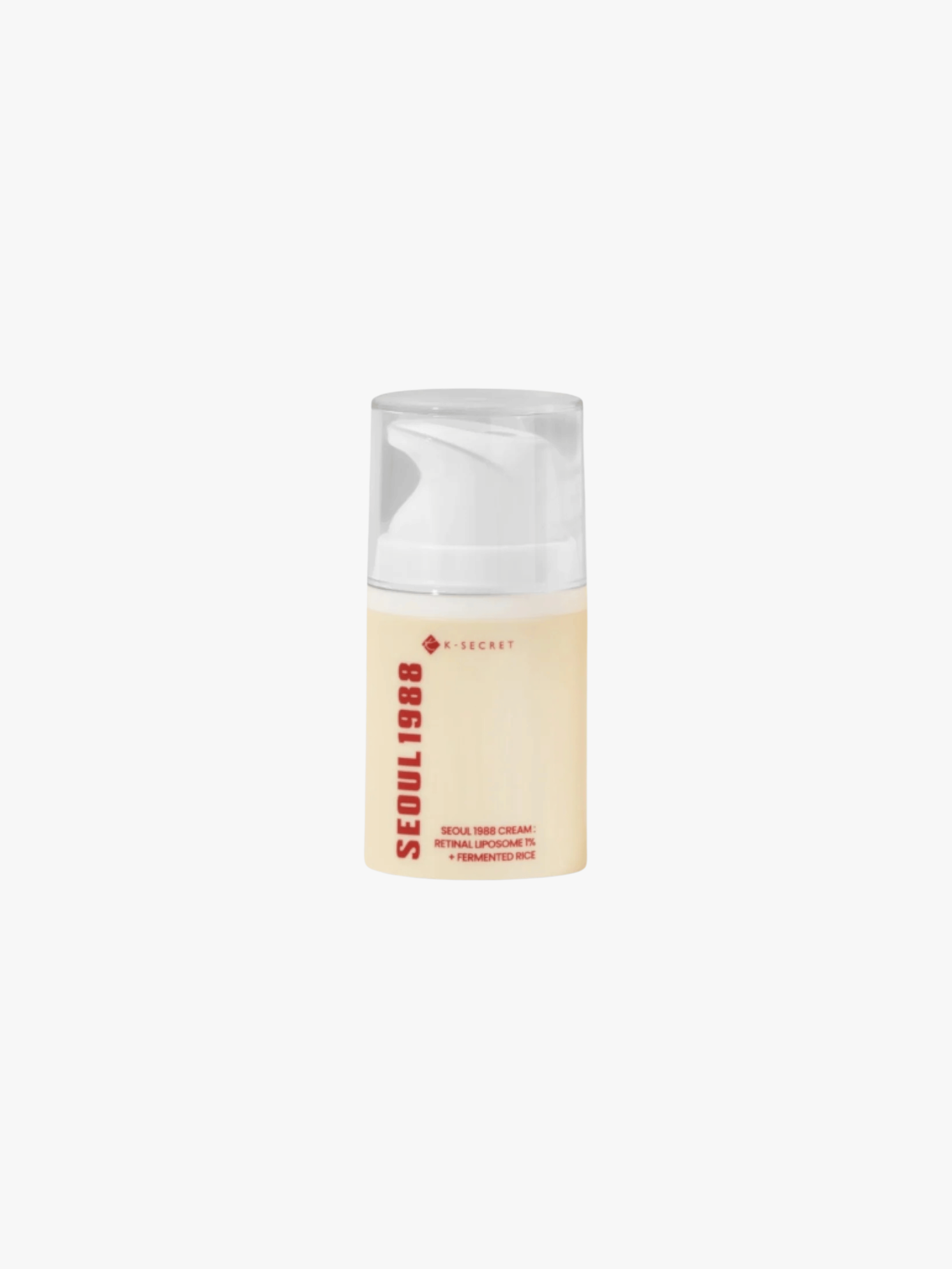 KSECRET - Crème - SEOUL 1988 Cream : Retinal Liposome 1% + Fermented Rice