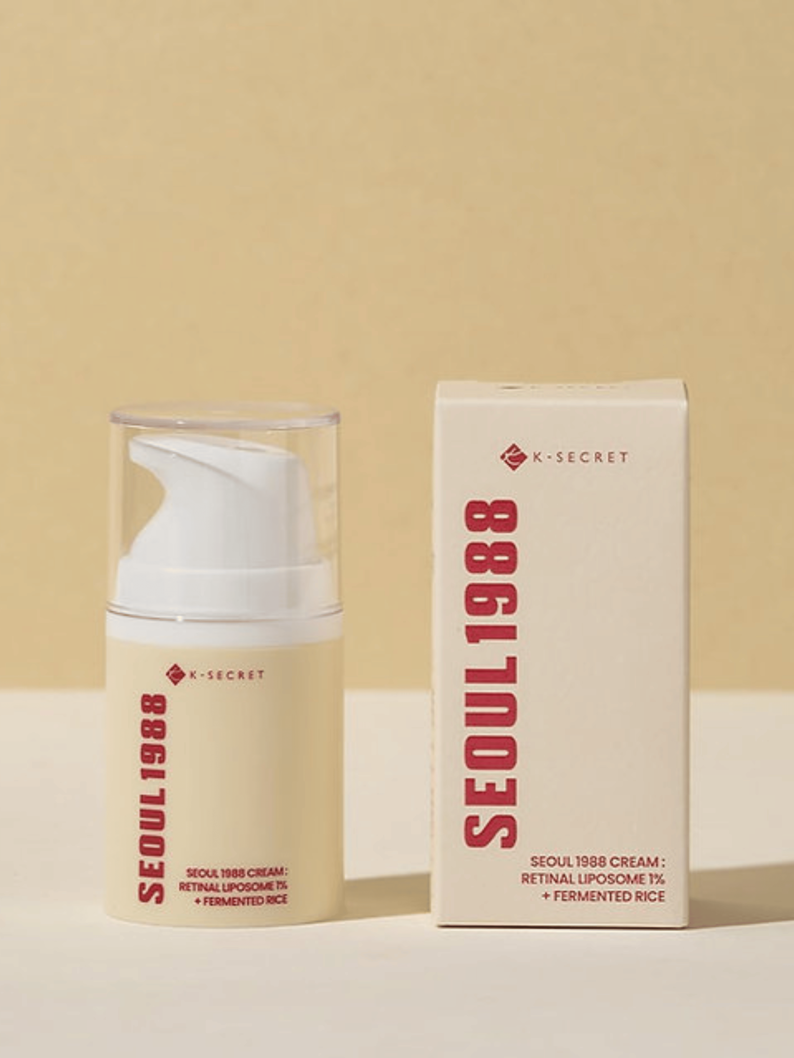 KSECRET - Crème - SEOUL 1988 Cream : Retinal Liposome 1% + Fermented Rice