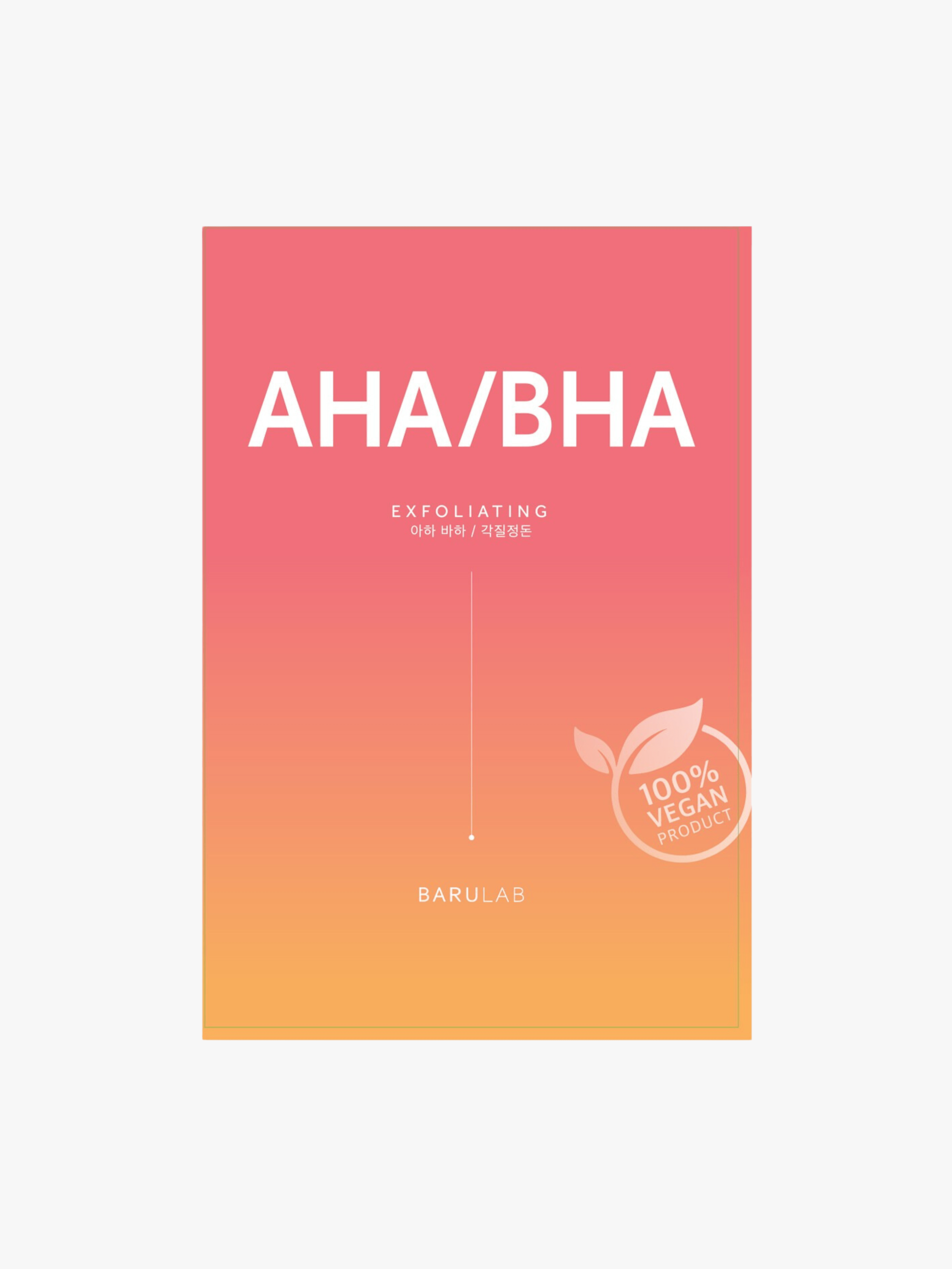 BARULAB - Mask - The Clean Vegan mask AHA/BHA