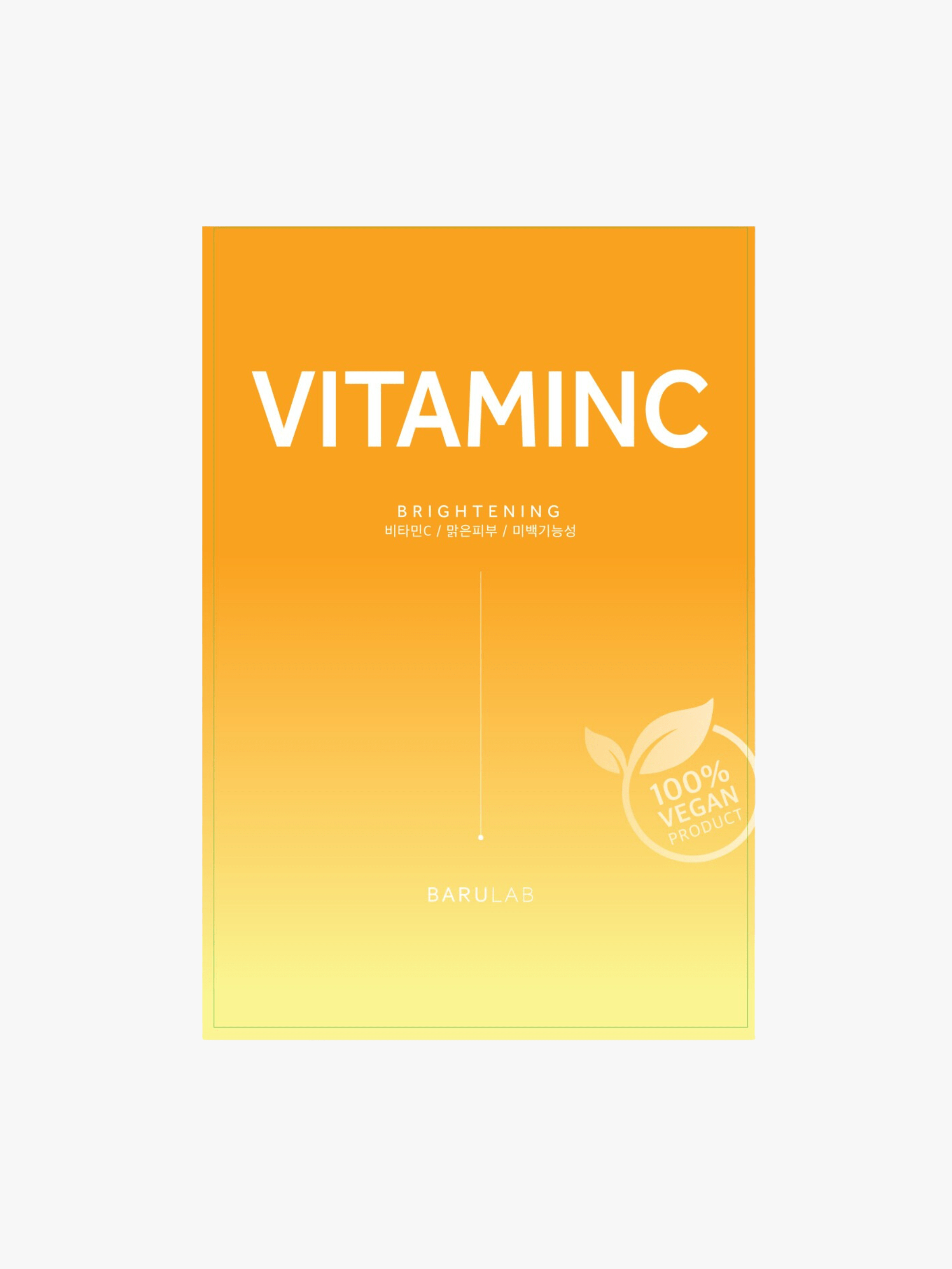 BARULAB - Mask - The Clean Vegan mask Vitamin C