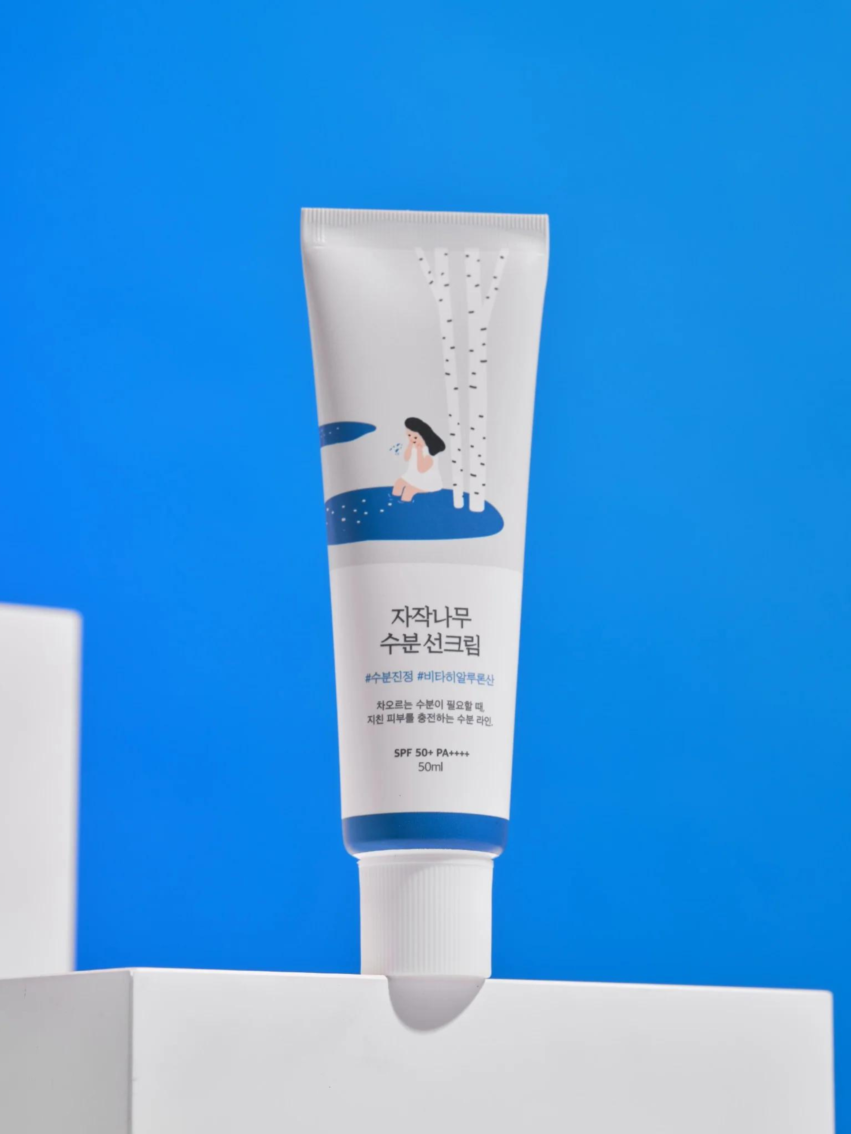 Round Lab - Protection solaire - Birch Juice Moisturizing Sun Cream SPF50+ PA++++