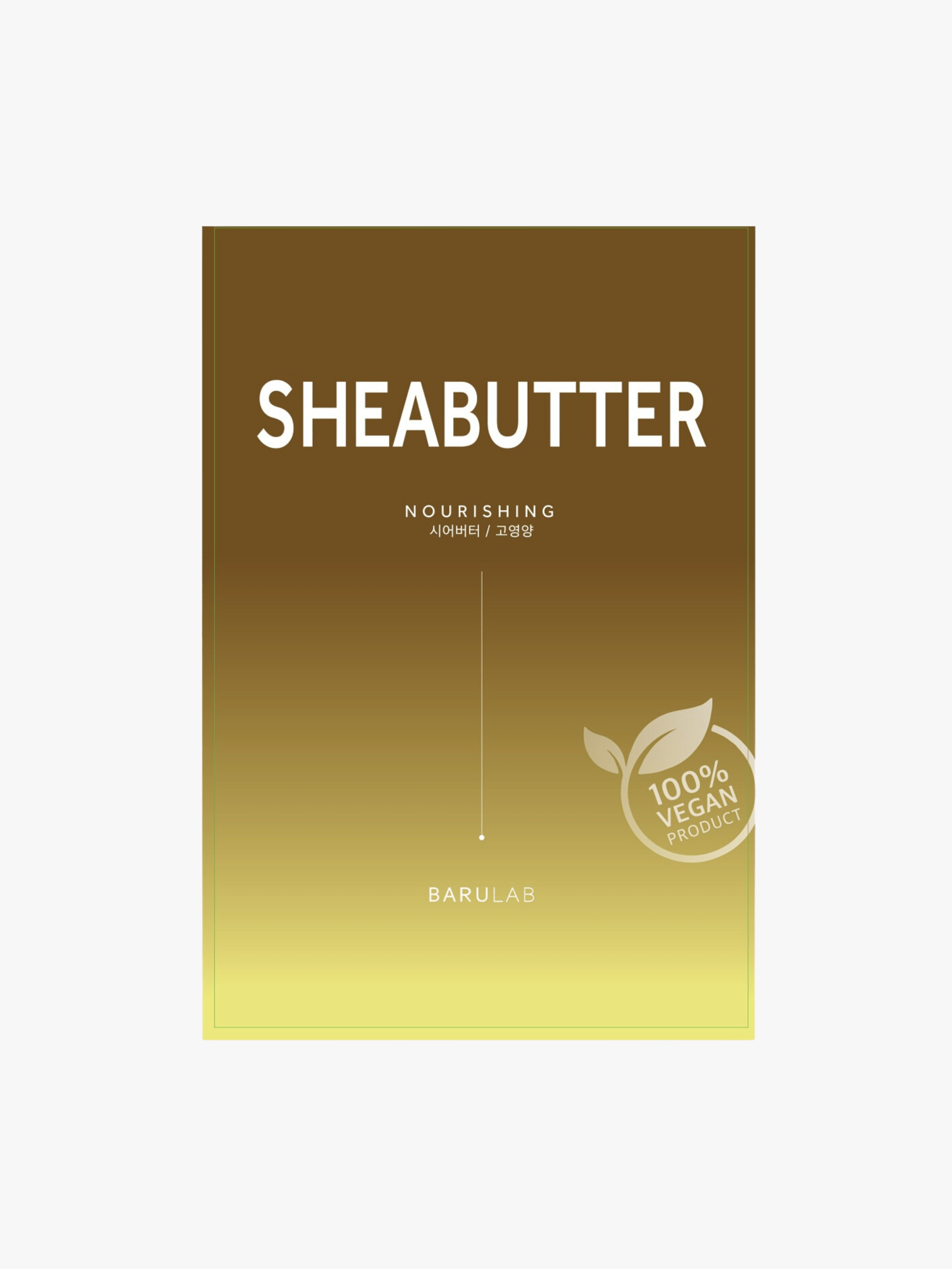 BARULAB - Masque - The Clean Vegan mask Beurre de karité