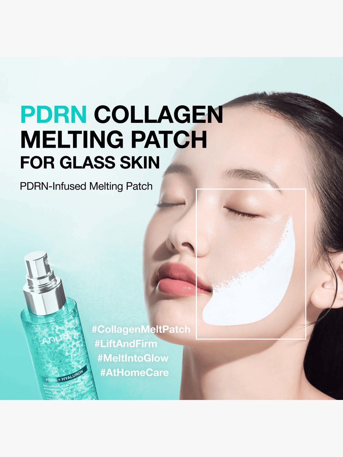 Anua - Patch Glass Skin - PDRN Collagen Melting Patch For Glass Skin