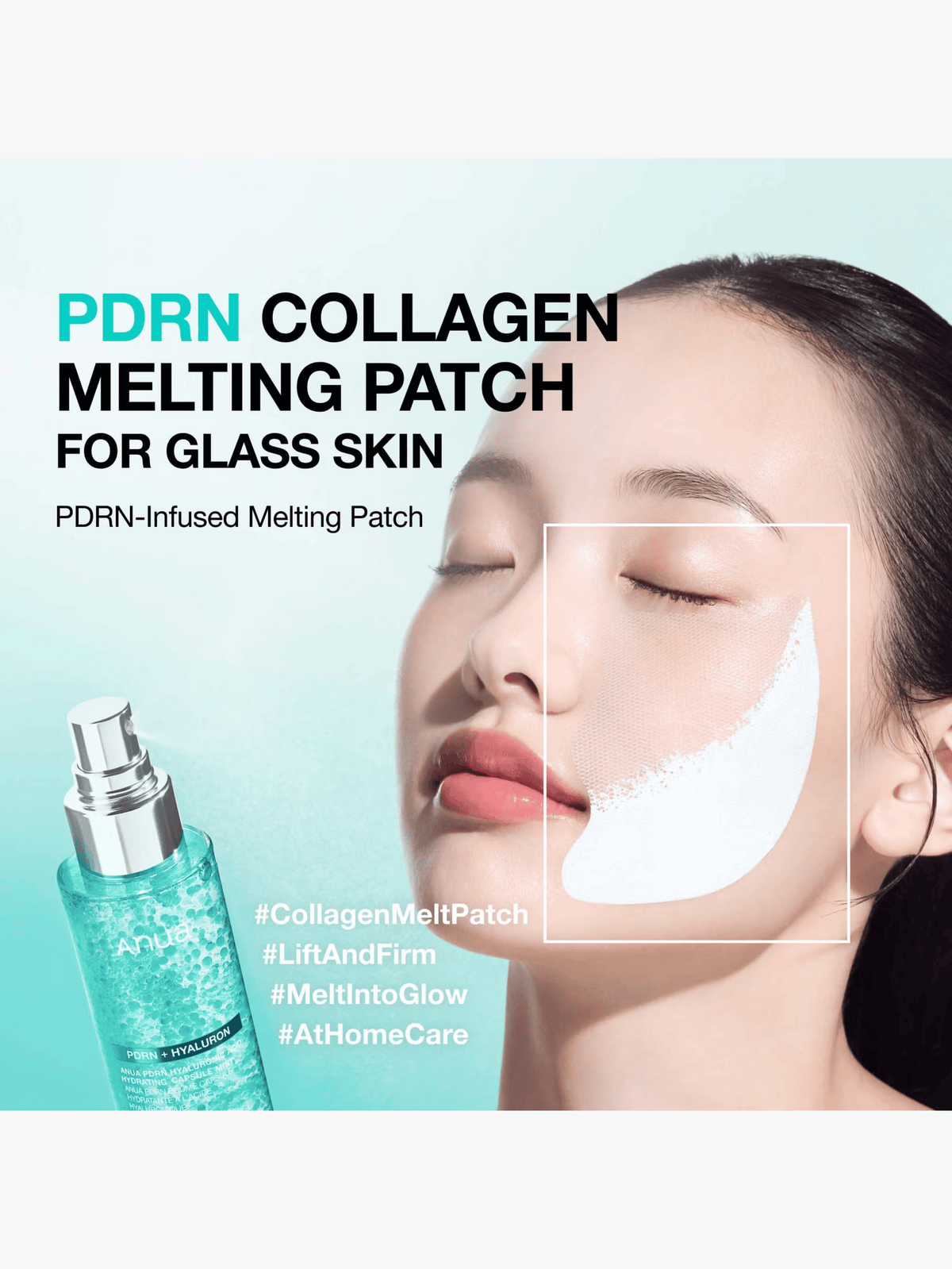 Anua - Patch Glass Skin - PDRN Collagen Melting Patch For Glass Skin