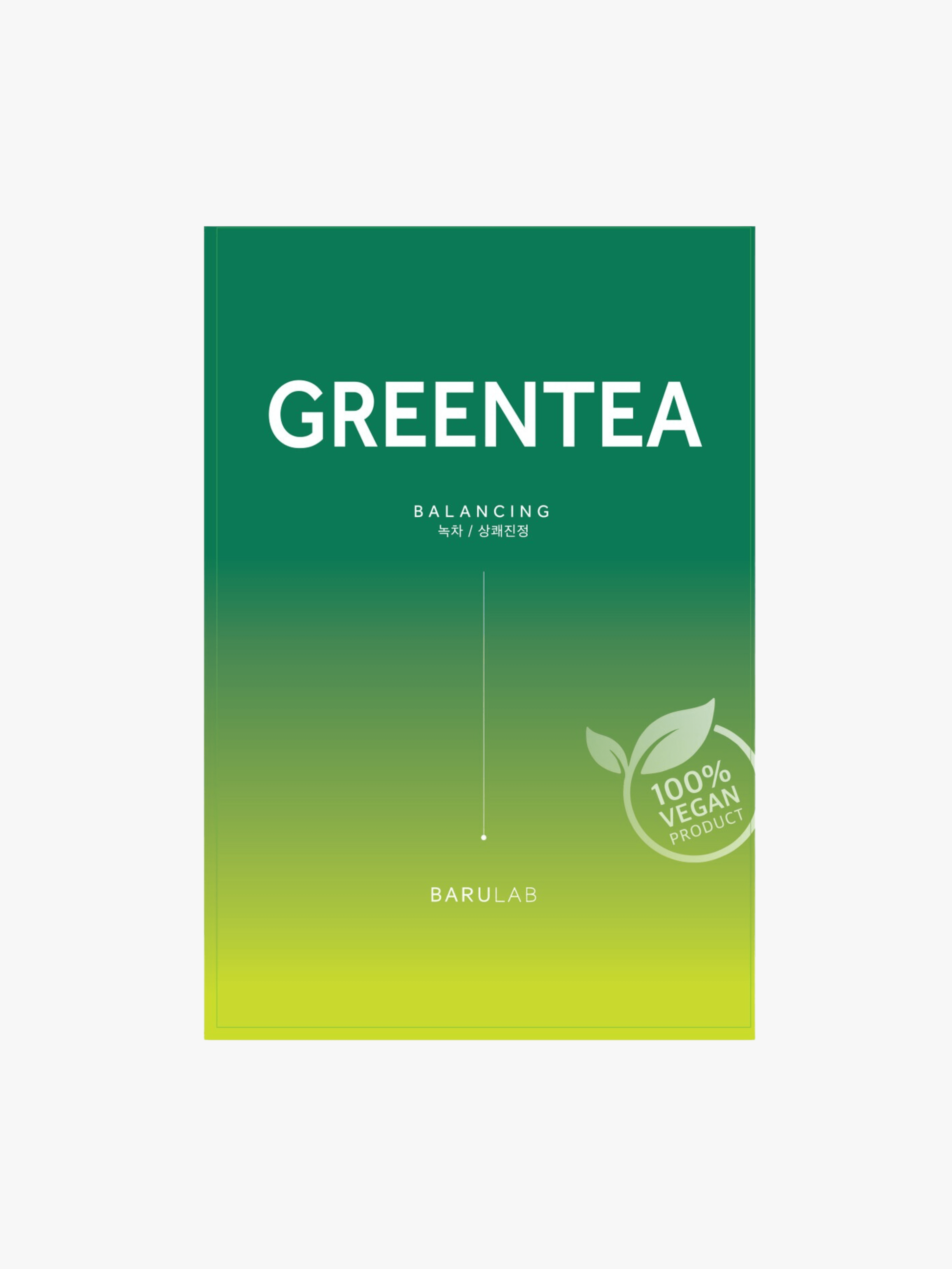 BARULAB - Mask - The Clean Vegan mask Green tea