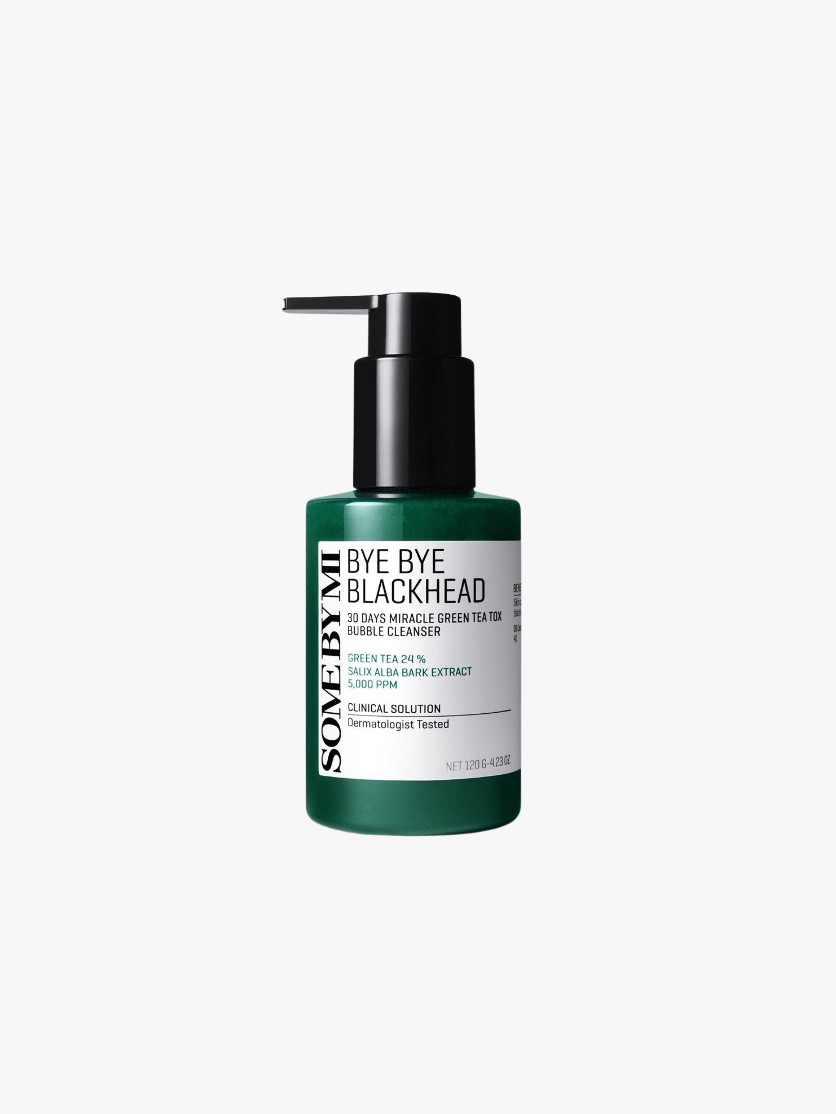 Some By Mi - Exfoliant - Bye Bye Blackhead 30 Days Miracle Green Tea Tox Bubble Cleanser