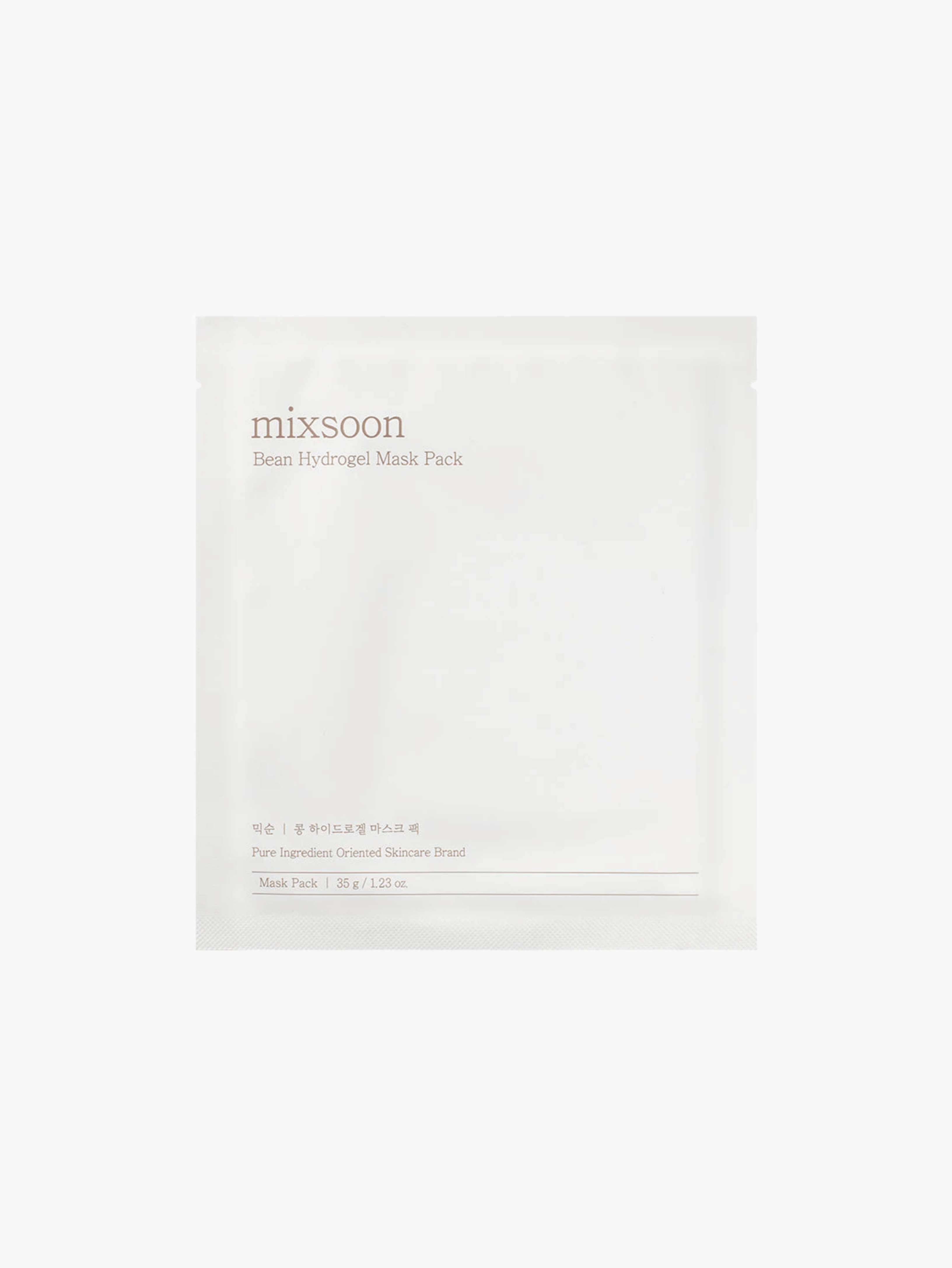 Mixsoon - Masque - Bean Hydrogel Mask Pack