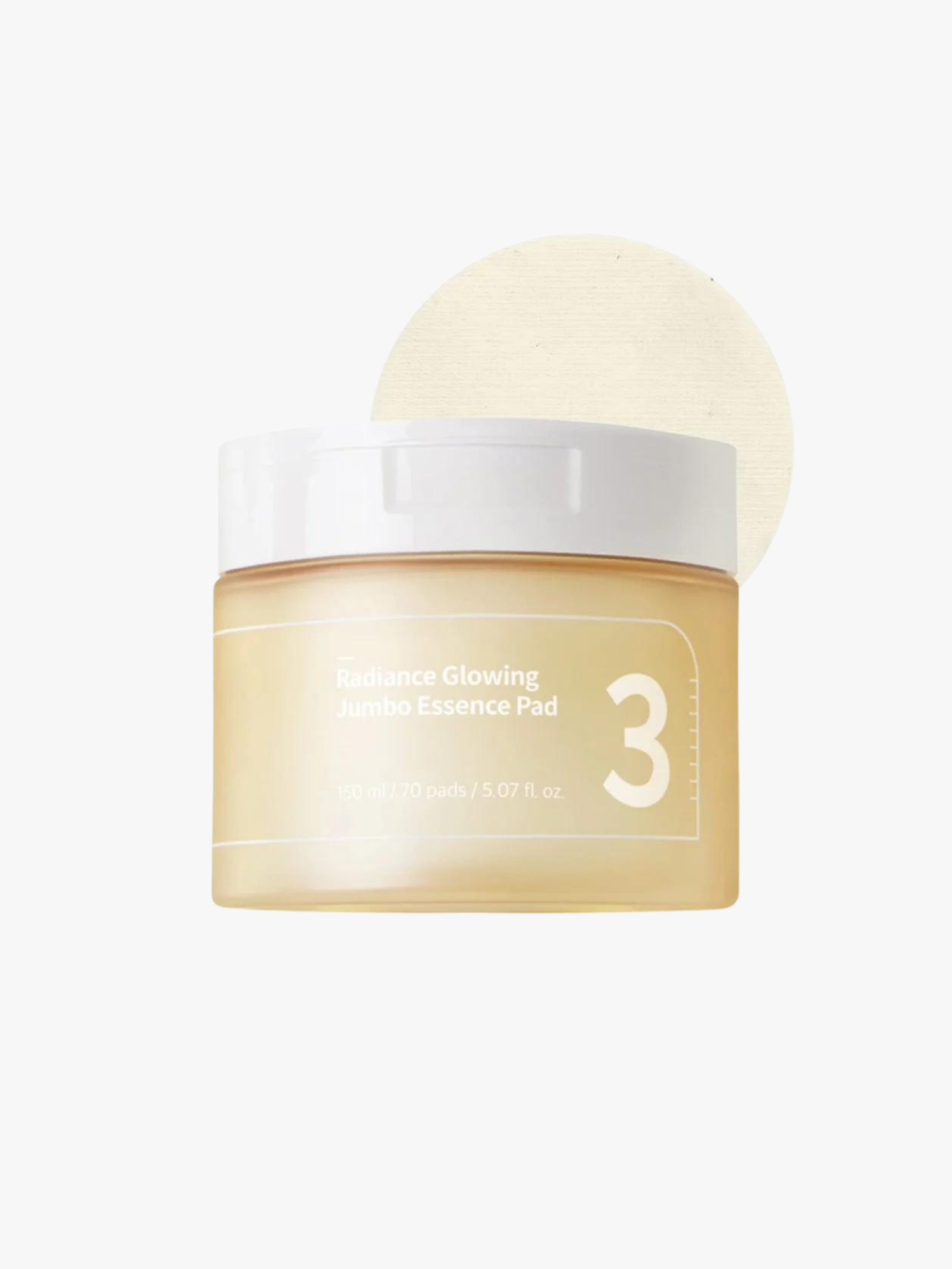 Numbuzin - Pads - No.3 Radiance Glowing Jumbo Essence Pad