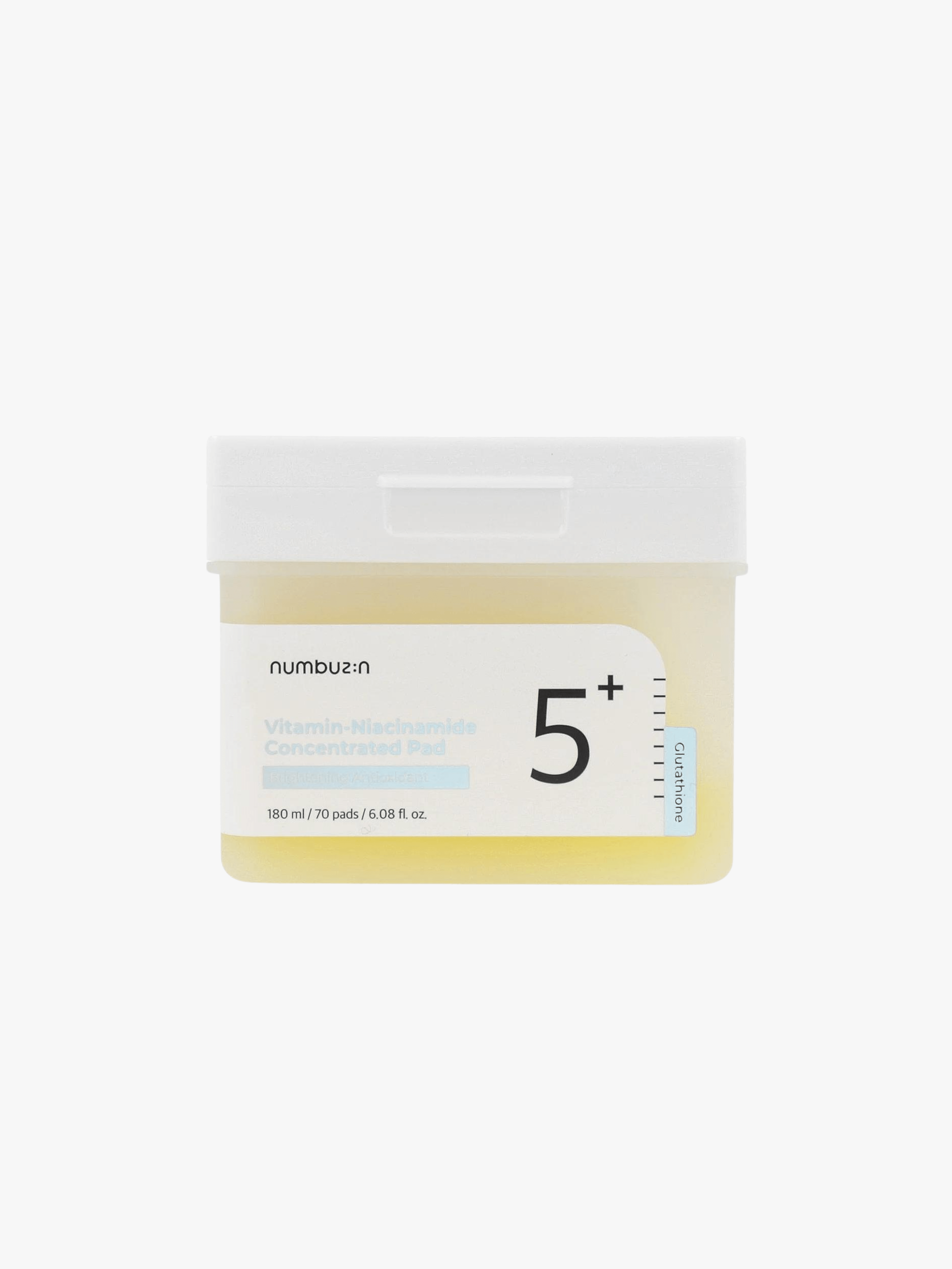 Numbuzin - Pads - No.5 Vitamin-Niacinamide Concentrated Pad