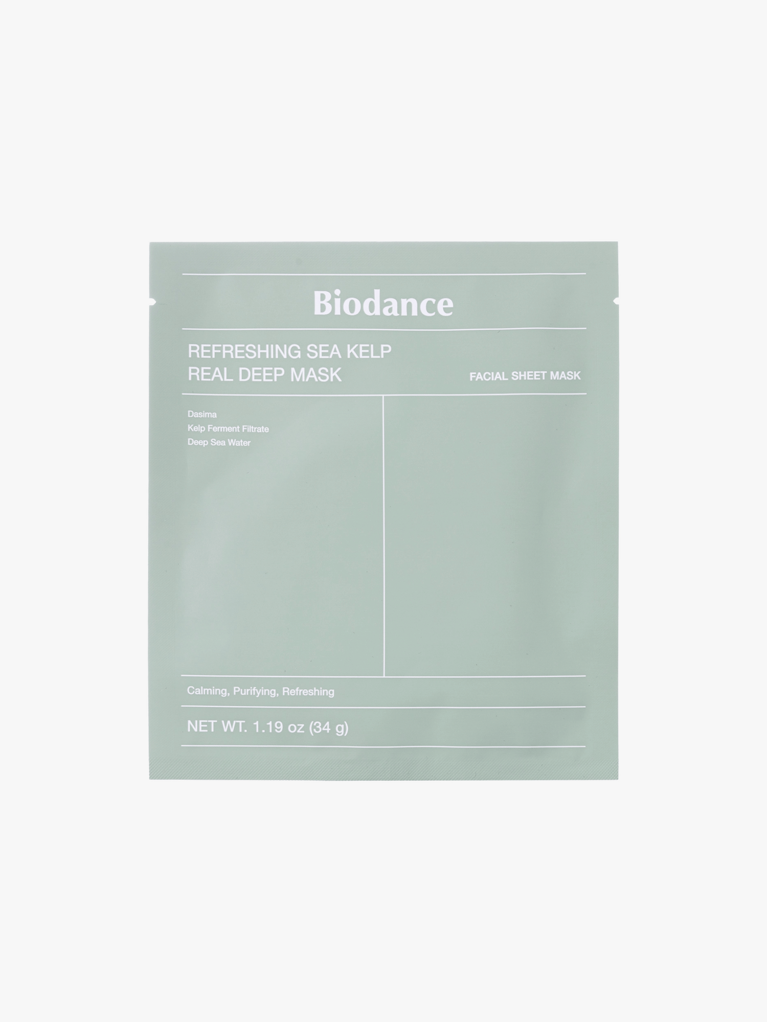 Biodance - Masque - Refreshing Sea Kelp Real Deep Mask