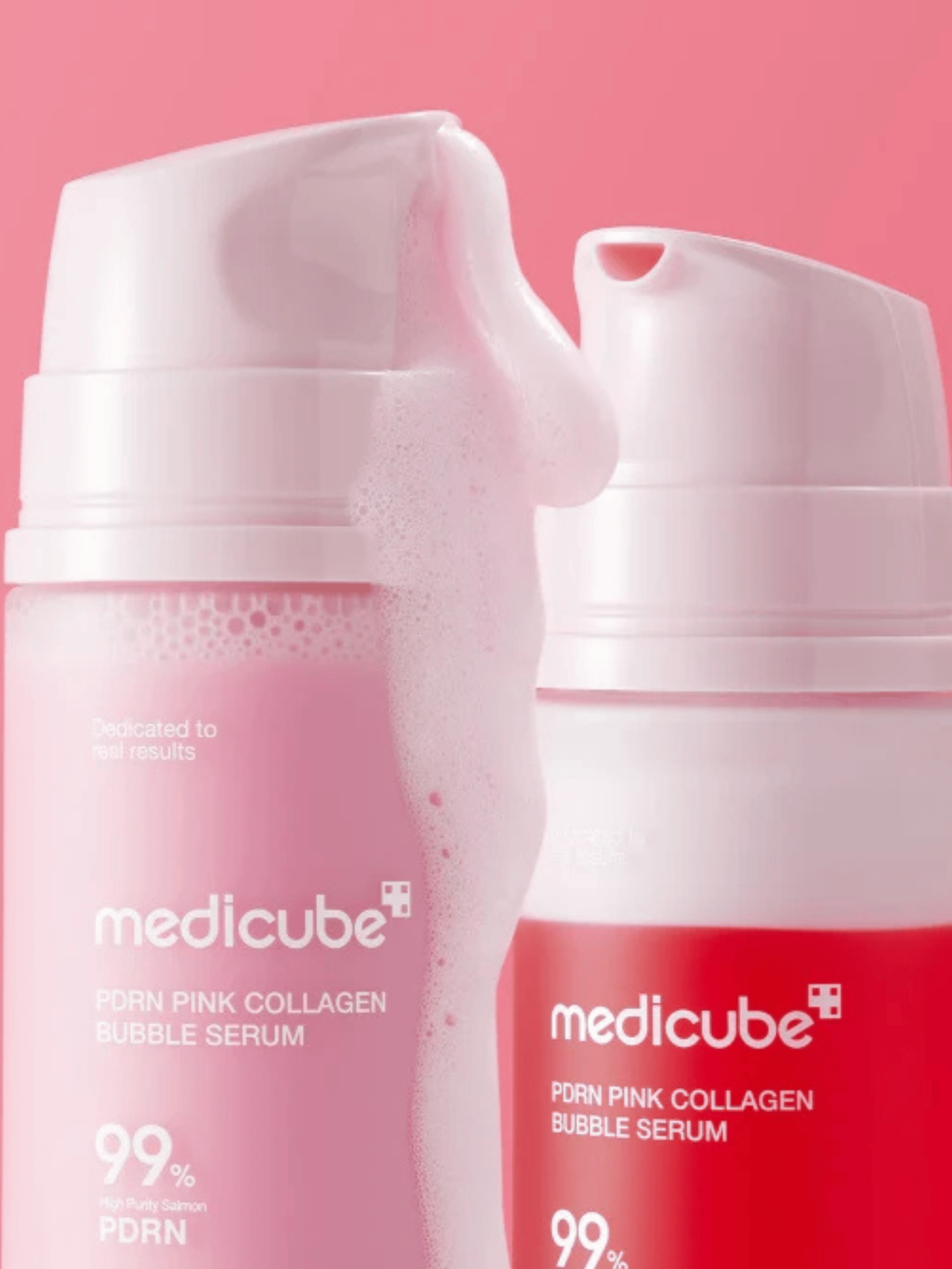 Medicube - Sérum - PDRN Pink Collagen Bubble Serum