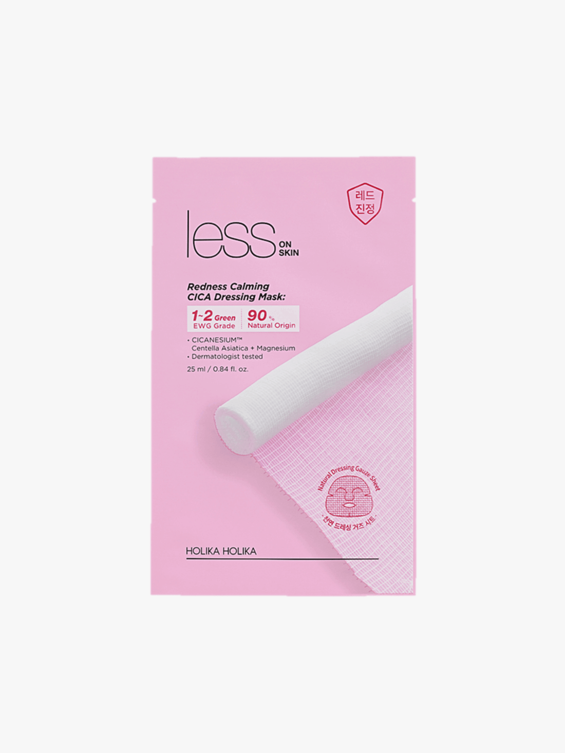 Holika Holika - Masque - Less On Skin Redness Calming CICA Dressing Mask