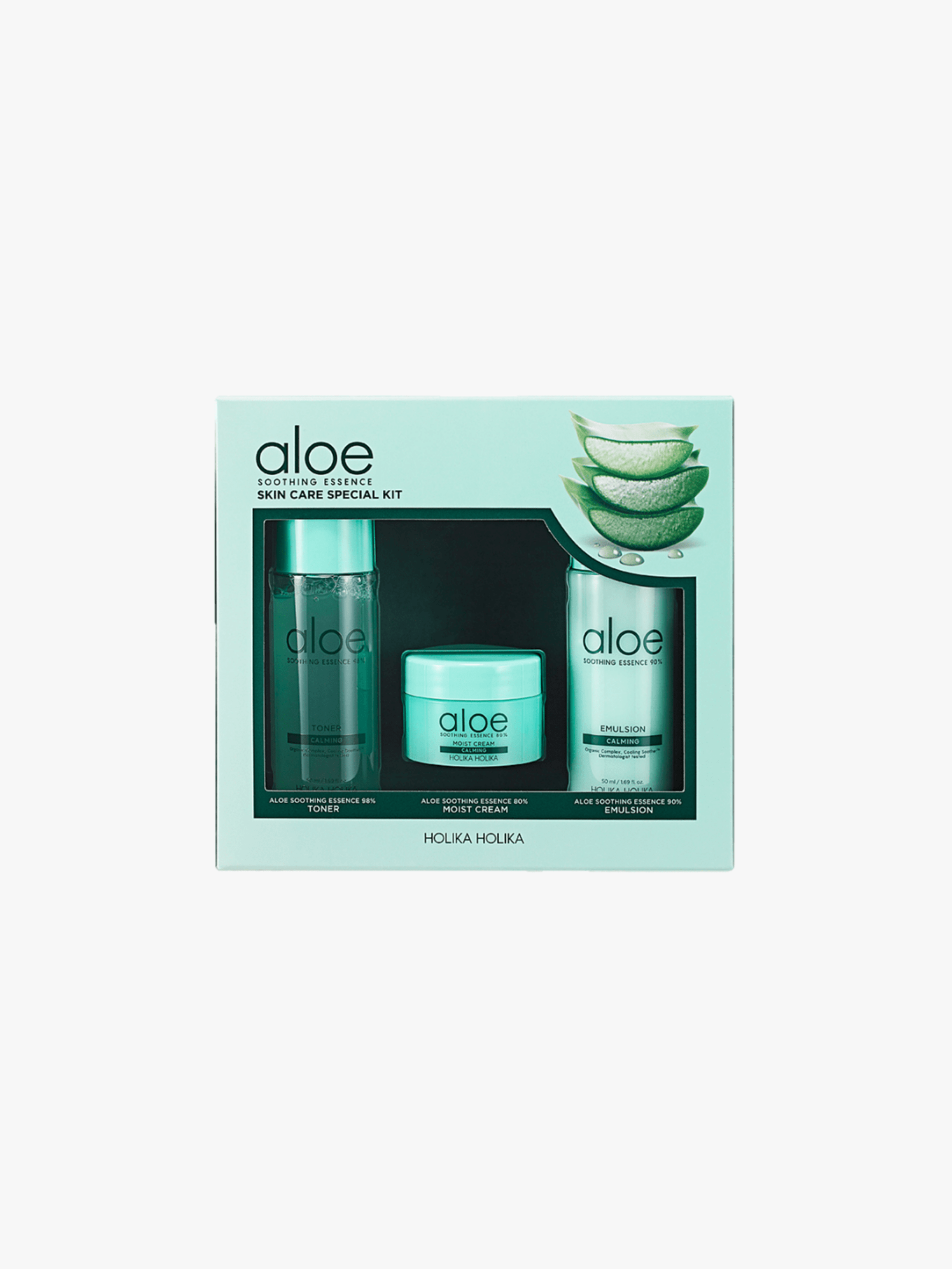 Holika Holika - Kit Routine Layering - Aloe Soothing Essence Skin Care Special Kit