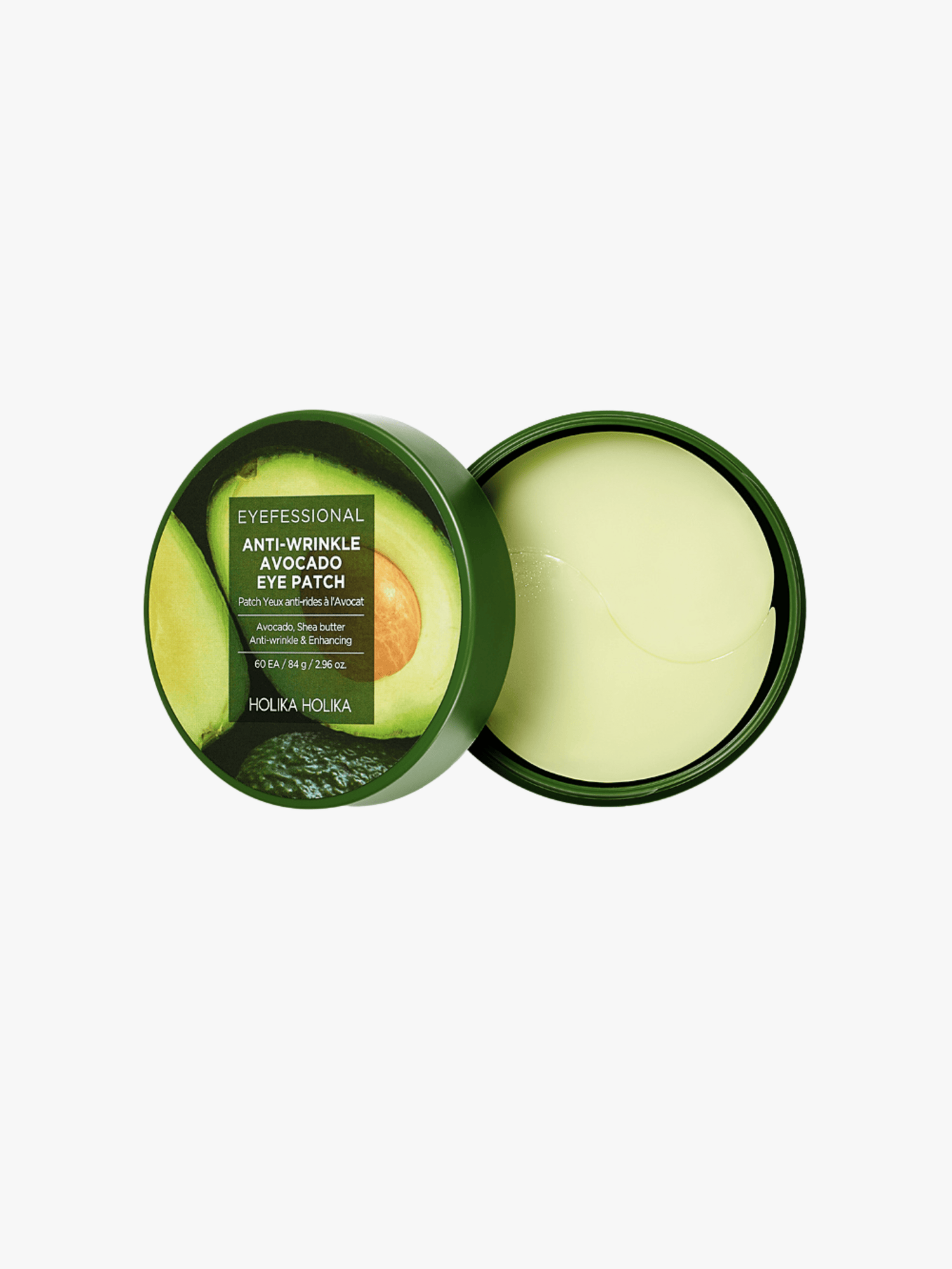 Holika Holika - Patchs pour les yeux - Eyefessional Anti-Wrinkle Avocado Eye Patch
