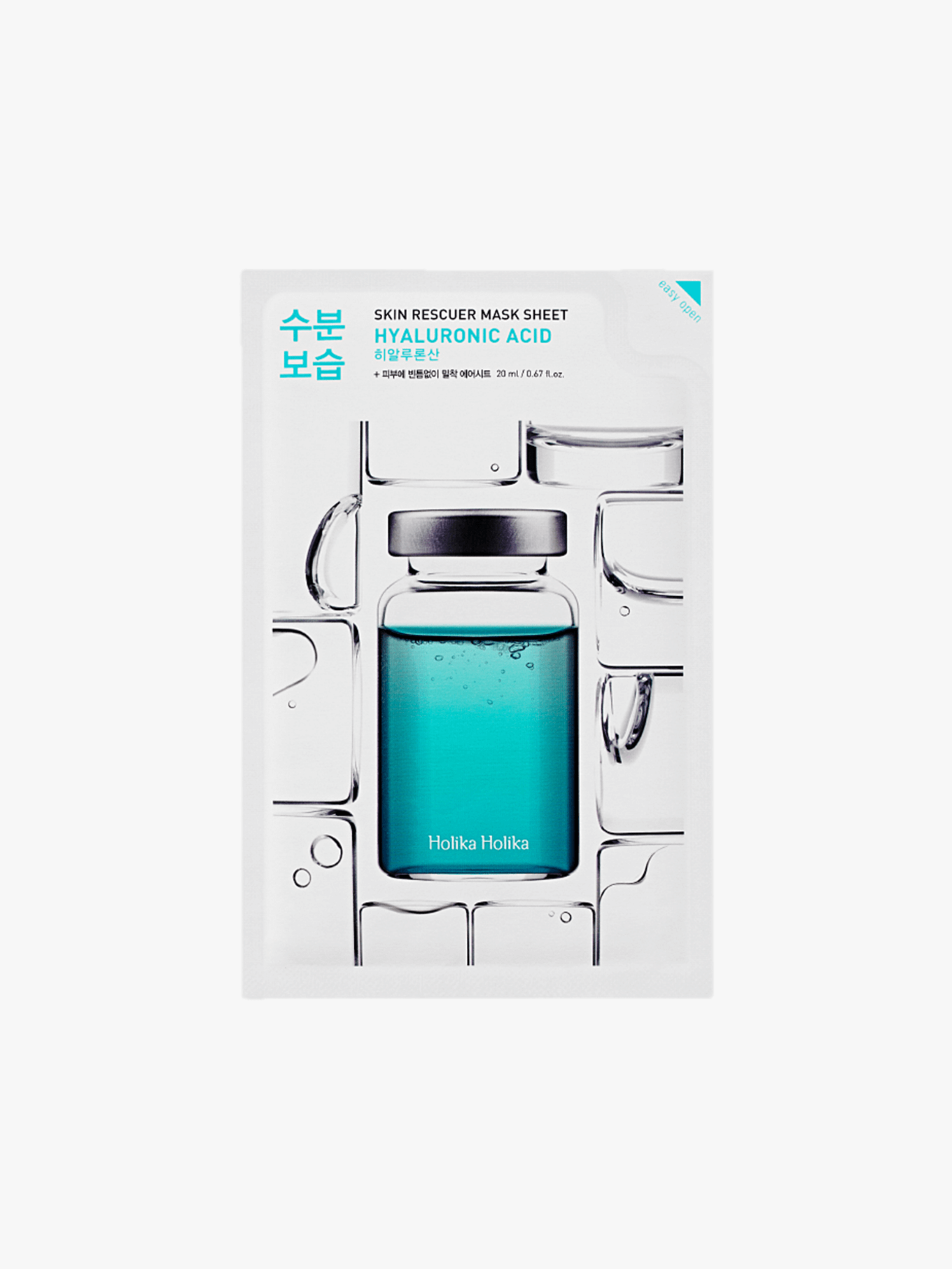 Holika Holika - Masque - Skin Rescuer Mask Sheet - Hyaluronic Acid