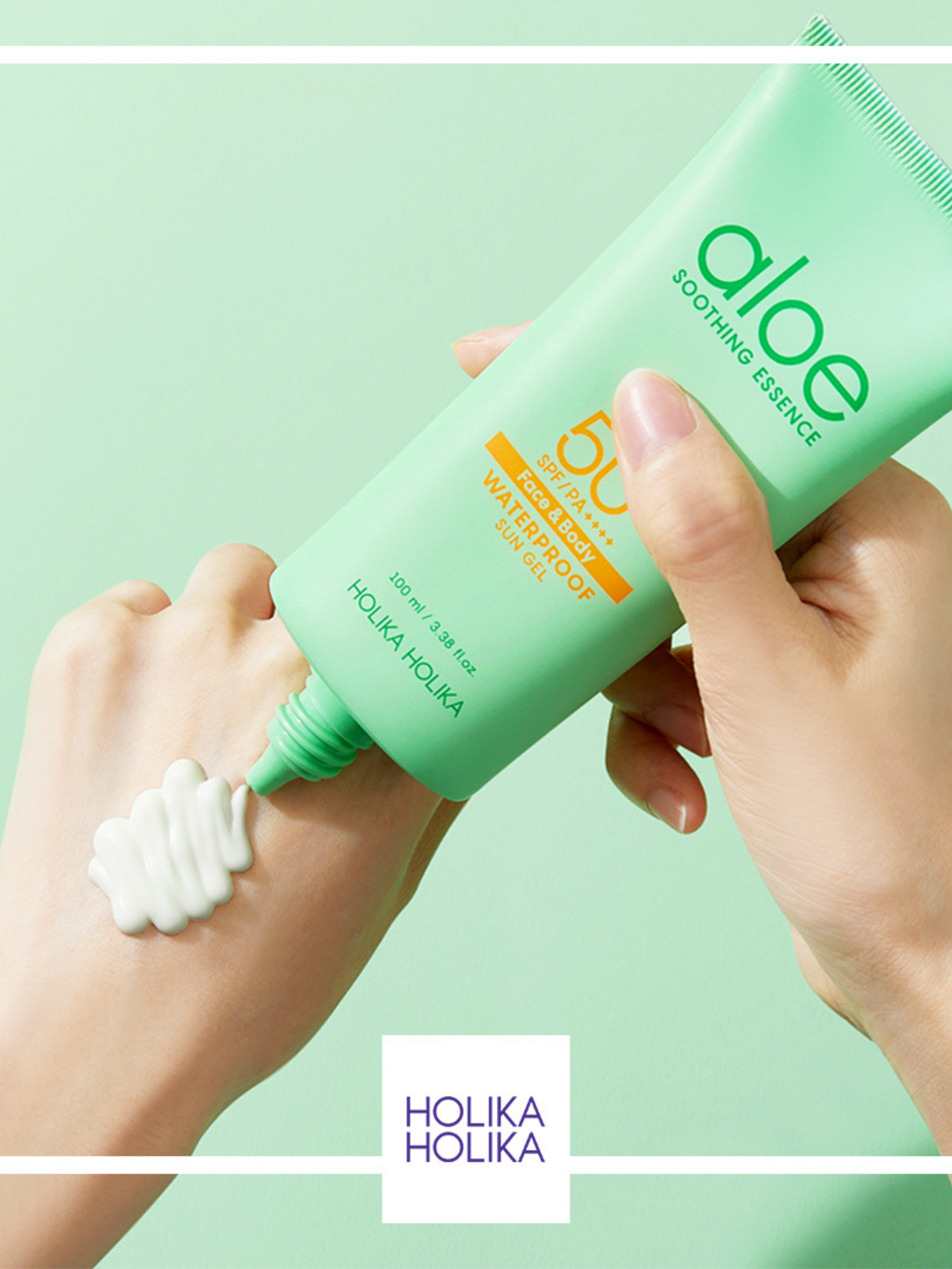 Holika Holika - Sun Cream - Aloe Soothing Essence Waterproof Sun Cream SPF50+