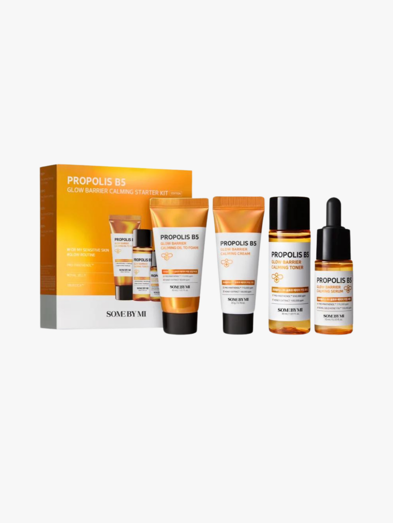 Some By Mi - Kit - Propolis B5 Glow Barriere Calming Trial Kit