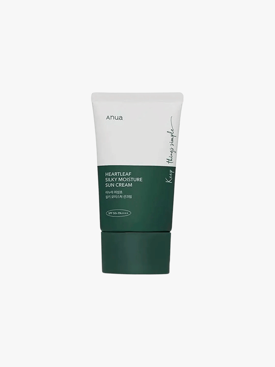 Anua - Protection Solaire - Heartleaf Silky Moisture Sun Cream
