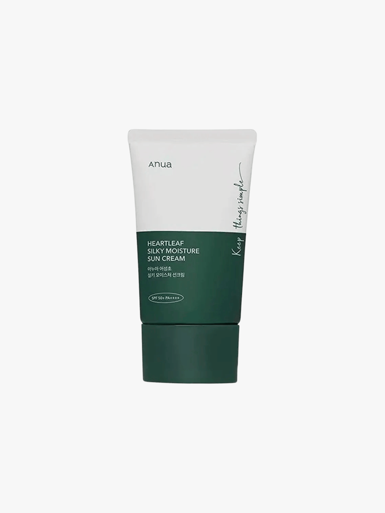 Anua - Protection Solaire - Heartleaf Silky Moisture Sun Cream