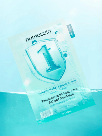 Numbuzin - Masque - No.1 Pantothenic B5 Hyaluronic Active Clear Mask