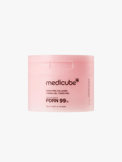 Medicube - Pads - PDRN Pink Collagen Toning Gel Toner Pad (70ea)
