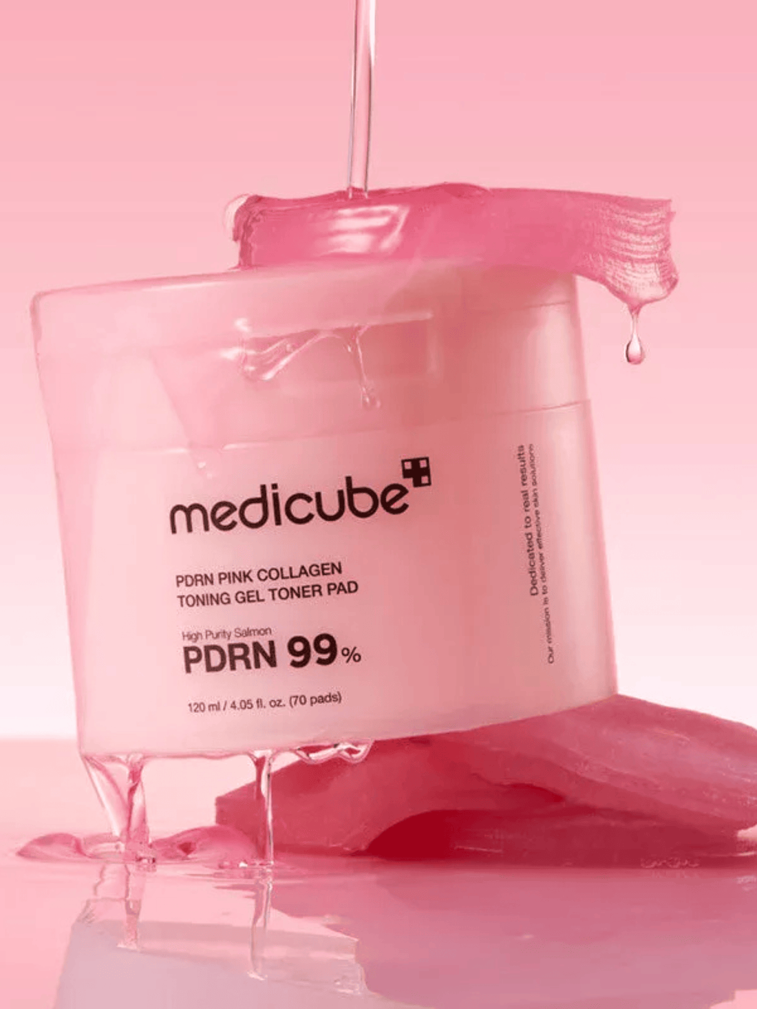 Medicube - Pads - PDRN Pink Collagen Toning Gel Toner Pad (70ea)