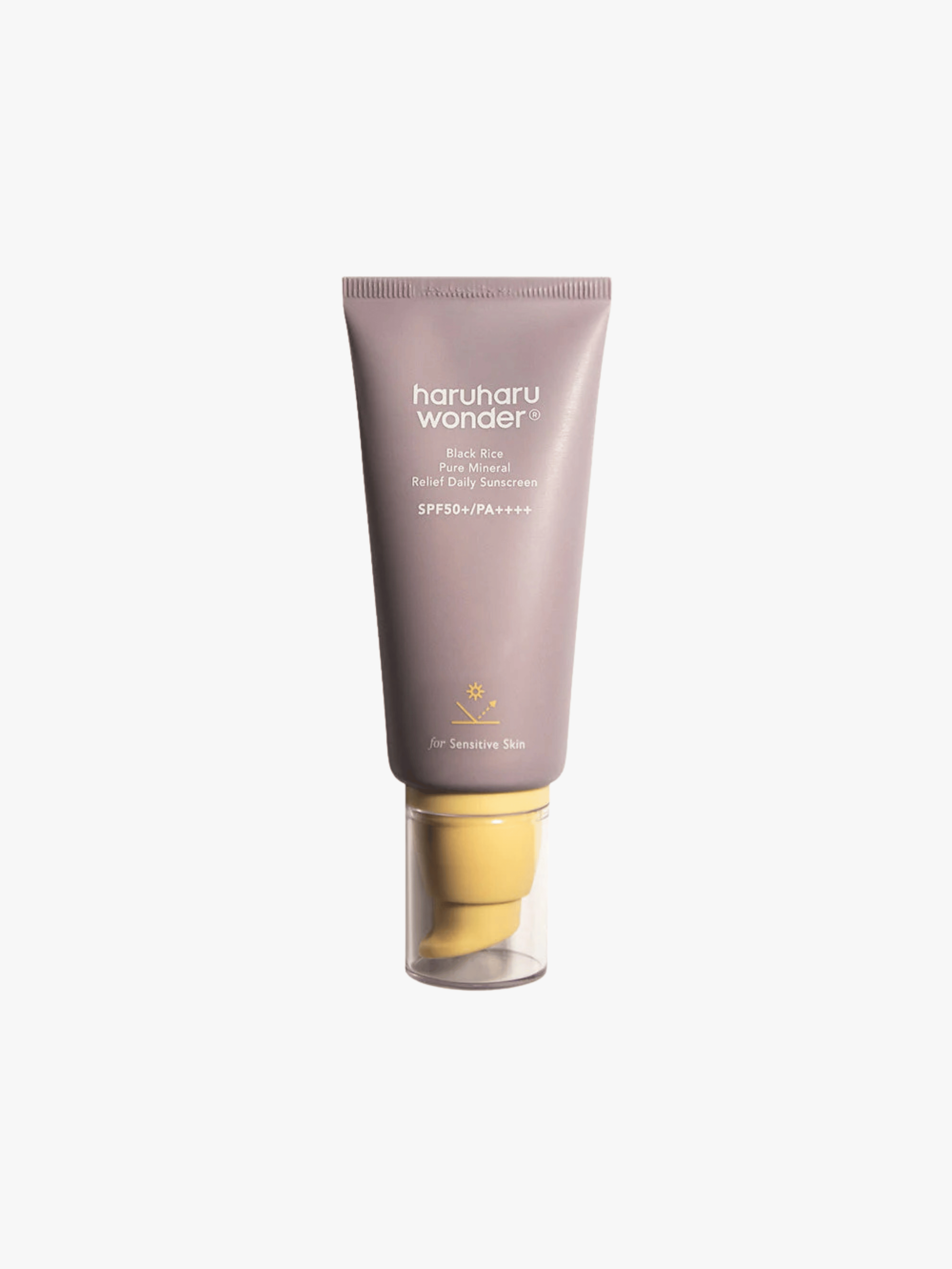 HaruHaru Wonder - Protection solaire - Black Rice Pure Mineral Relief Daily Sunscreen SPF50+ PA++++