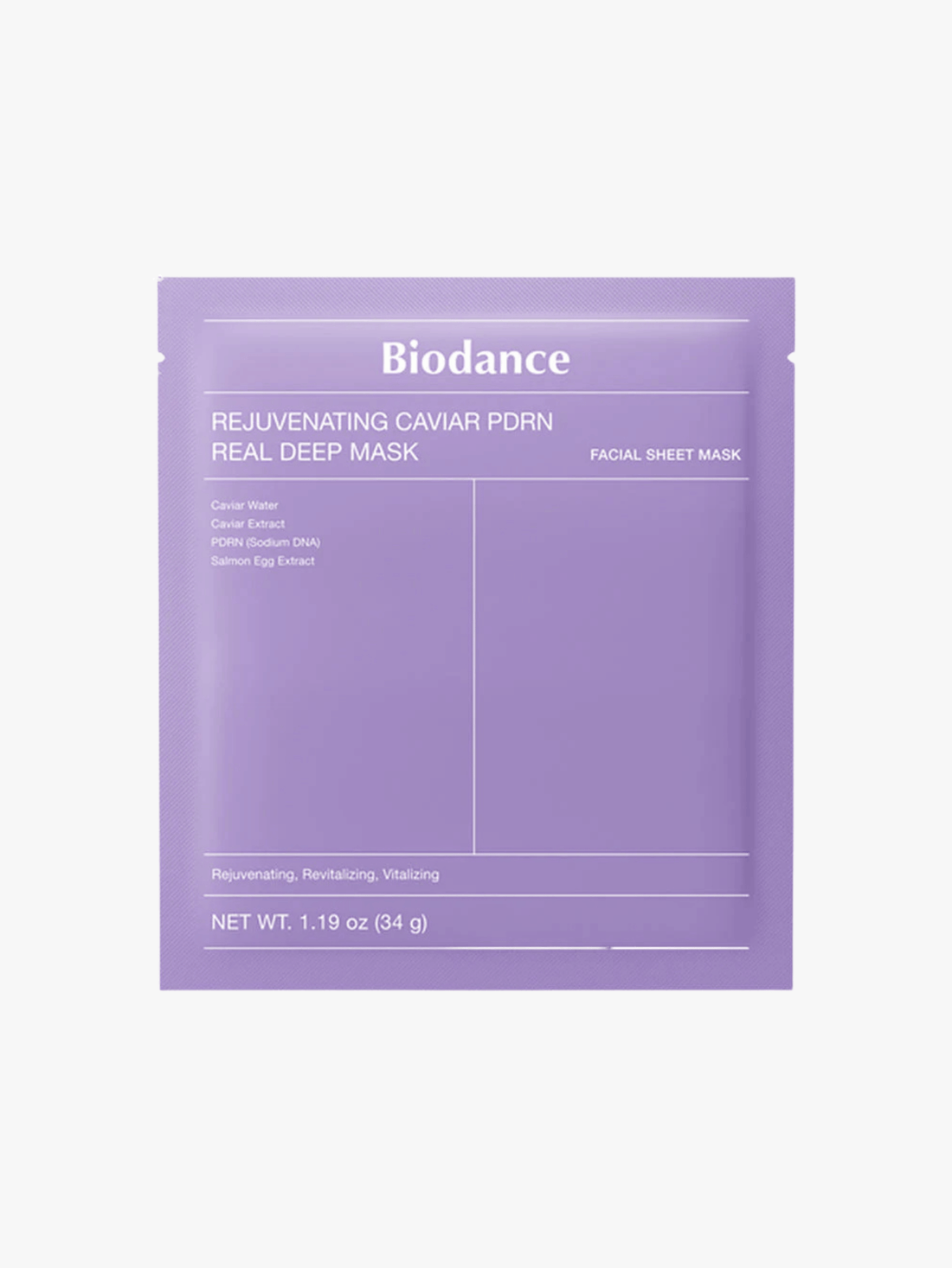 Biodance - Masque - Rejuvenating Caviar PDRN Real Deep Mask