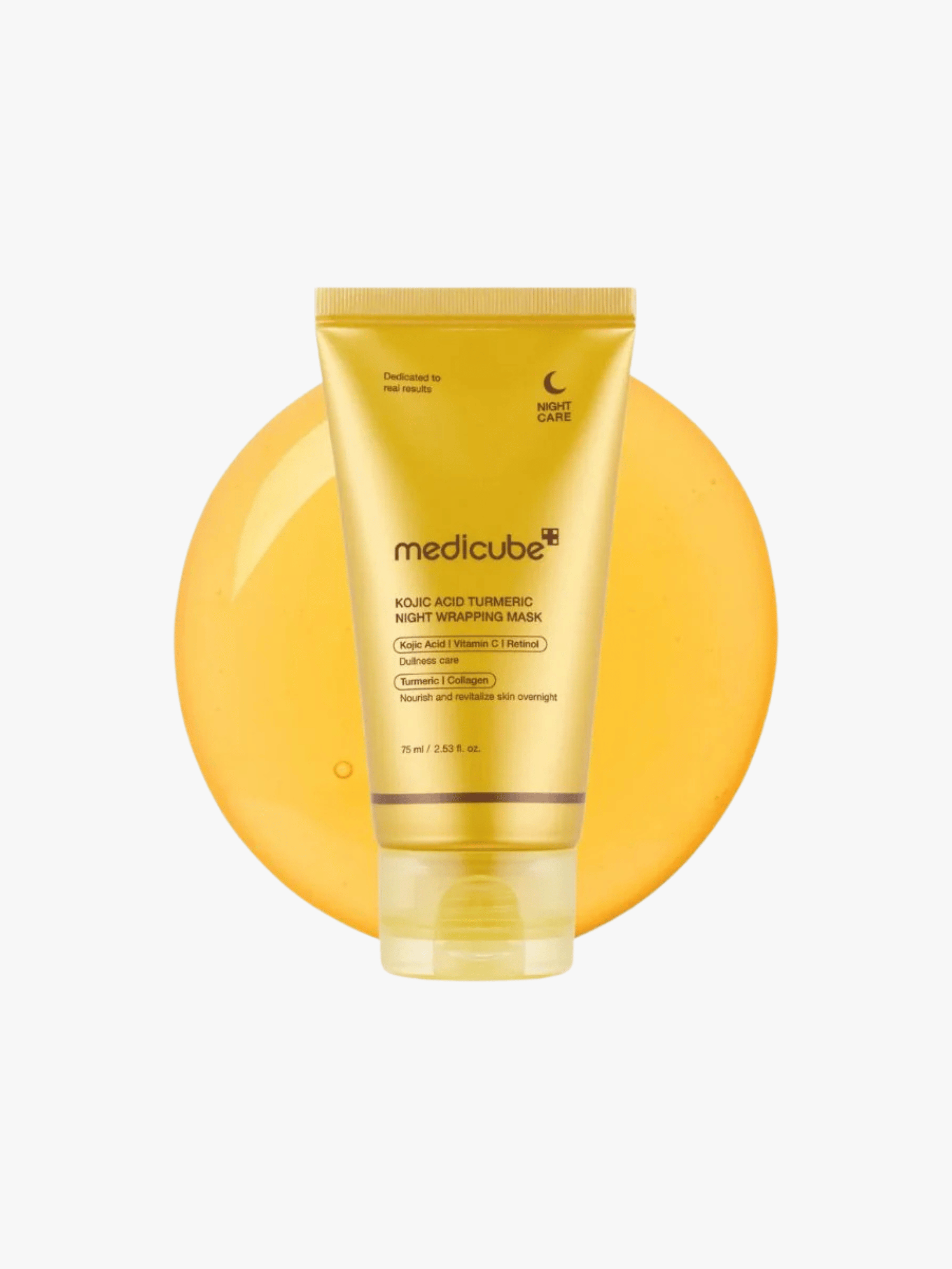Medicube - Masque - Kojic Acid Turmeric Night Wrapping Mask