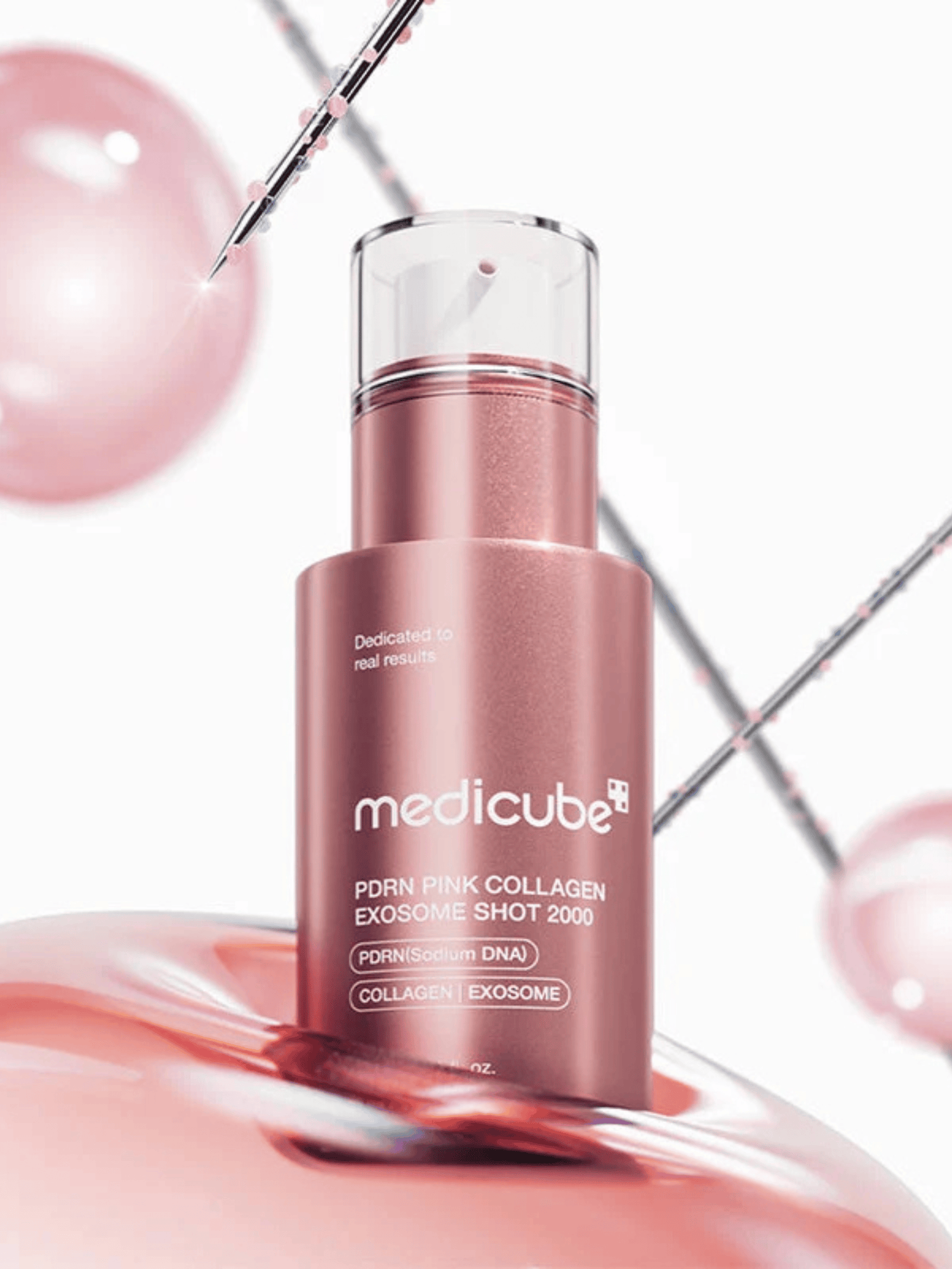 Medicube - Sérum - PDRN Pink Collagen Exosome Shot Serum 2000