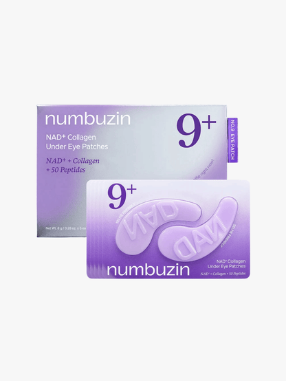 Numbuzin - Contour des yeux - No.9 NAD+ Collagen Under Eye Patches