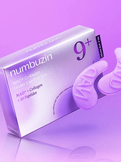 Numbuzin - Contour des yeux - No.9 NAD+ Collagen Under Eye Patches