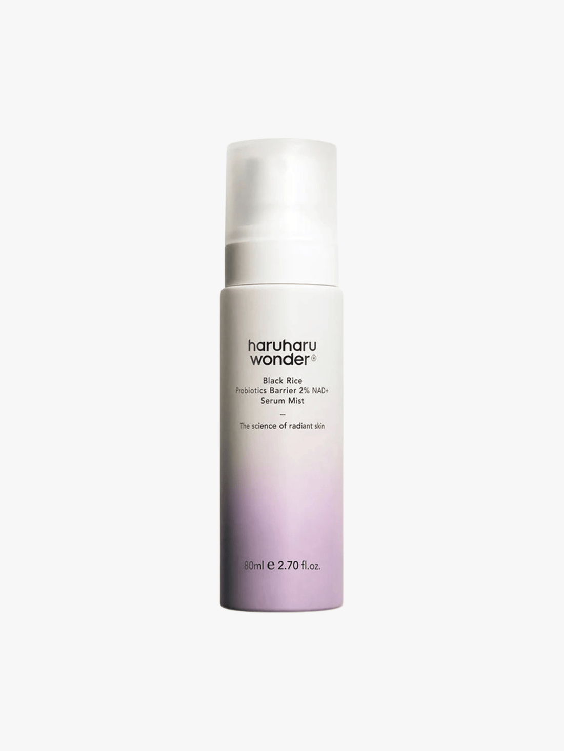 Haruharu Wonder - Sérum brume - Black Rice Probiotics Barrier 2% NAD+ Serum Mist