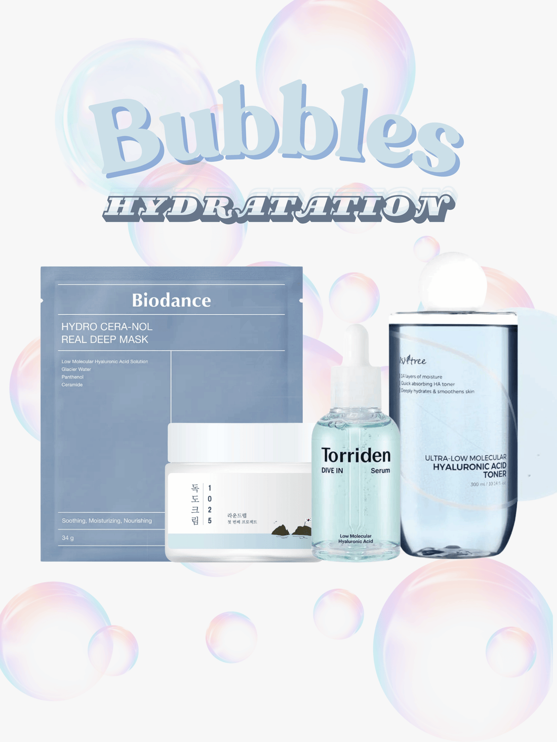 💧 Bubbles Hydratation  Pack 💧