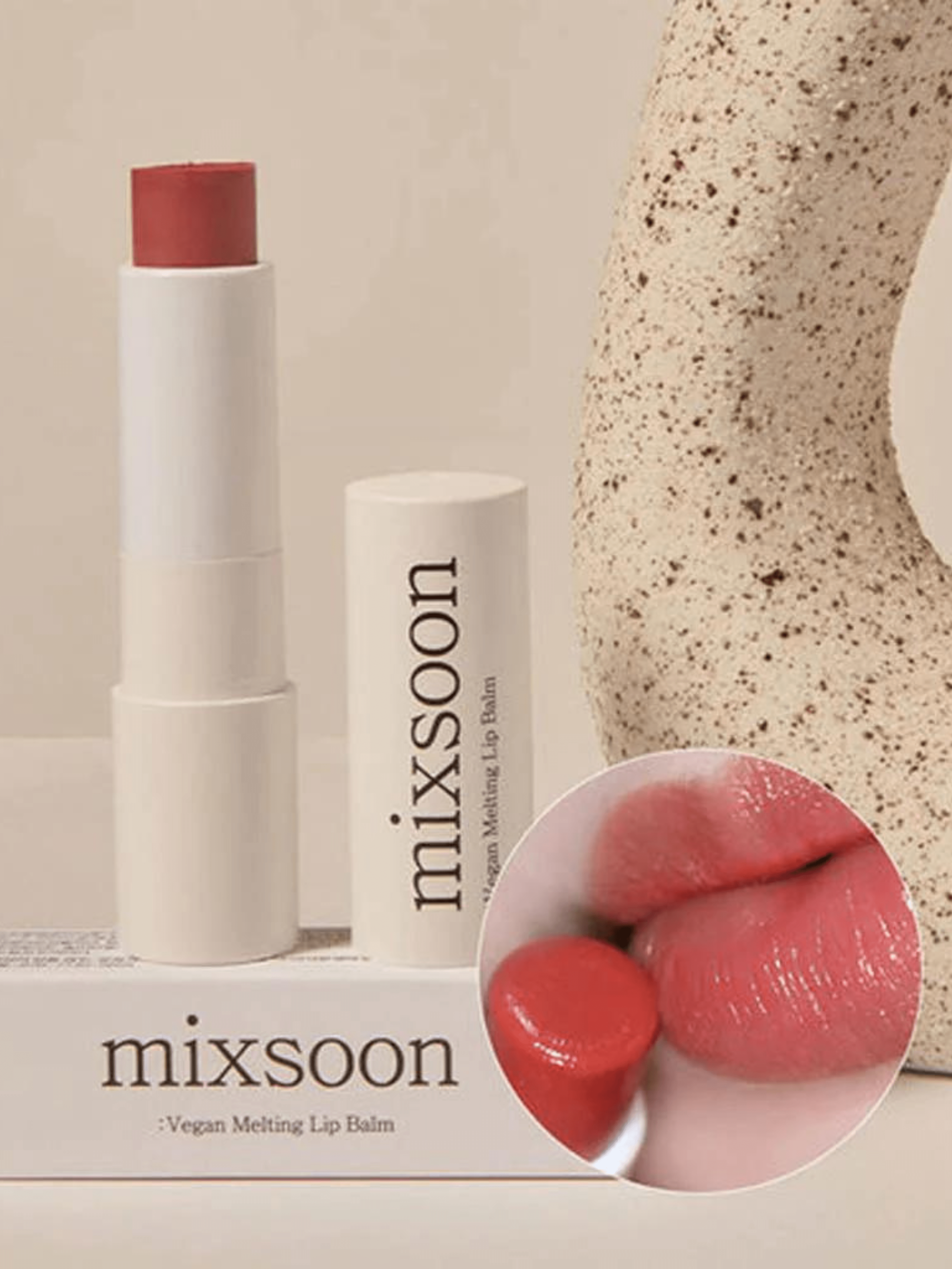 Mixsoon - Baume à lèvres - Vegan Melting Lip Balm 02. Dry Rose