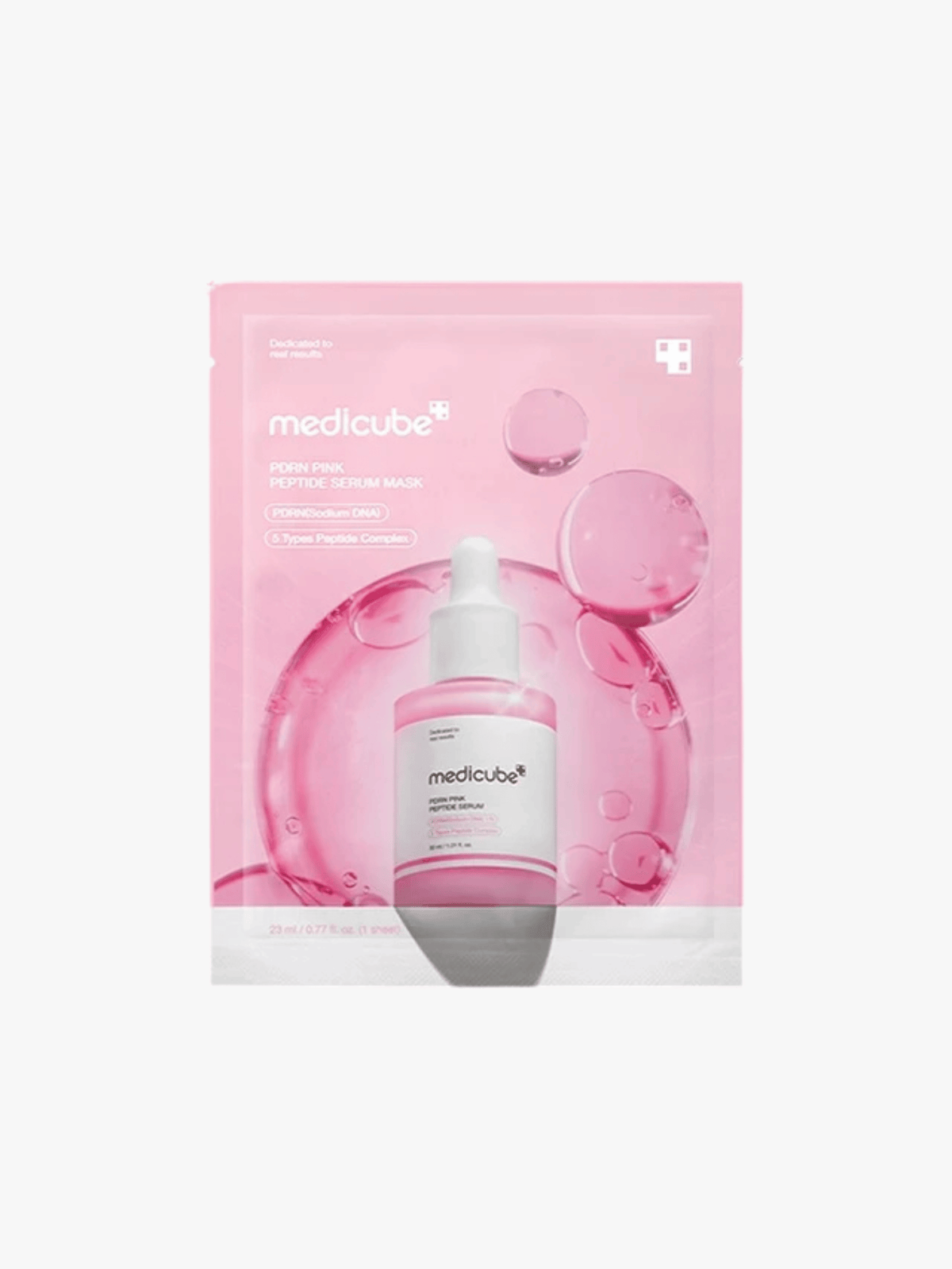 Medicube - Masque - PDRN Pink Peptide Serum Mask