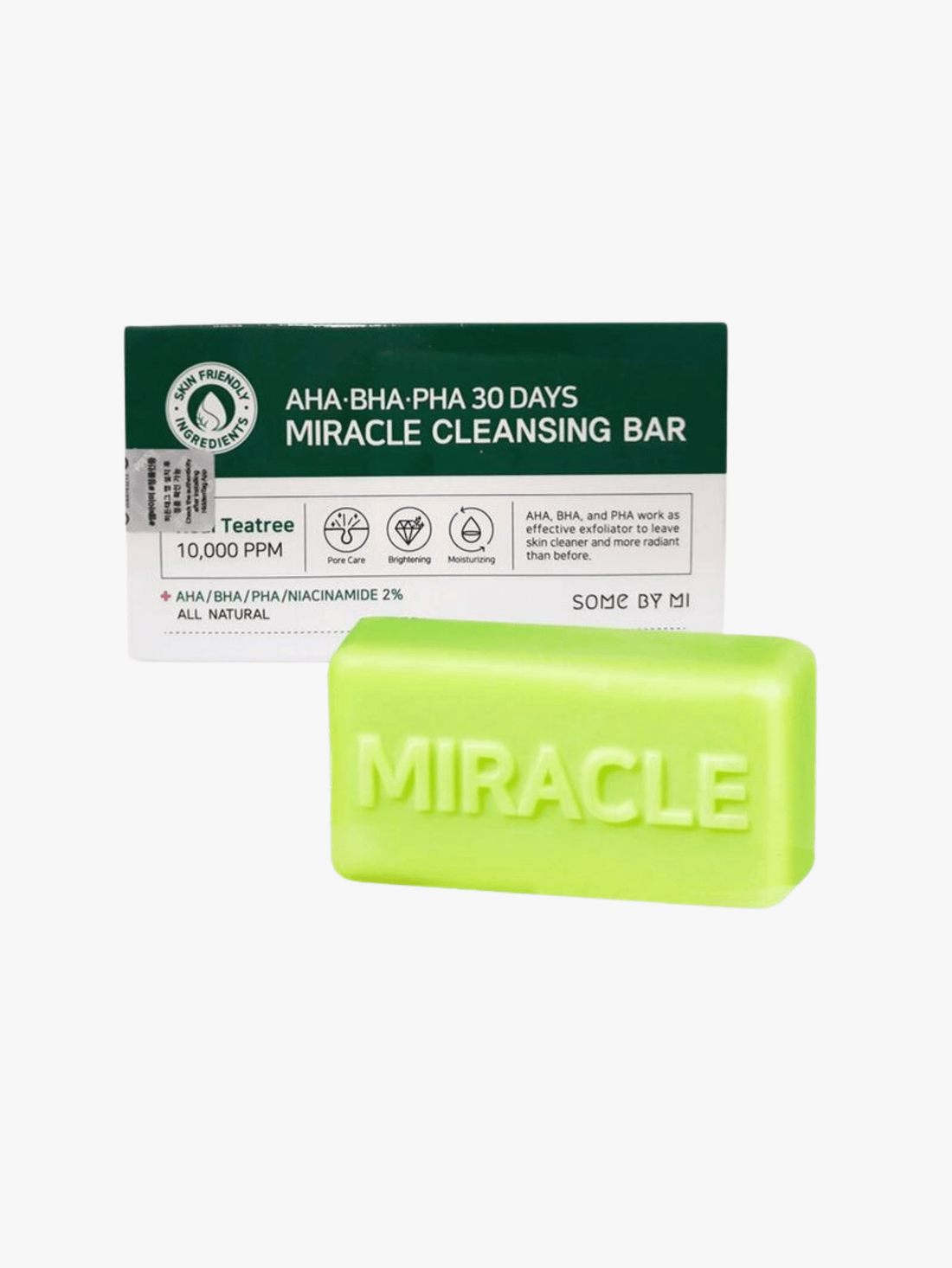 Some By Mi - Cleanser - AHA BHA PHA Miracle Acne Cleansing Bar
