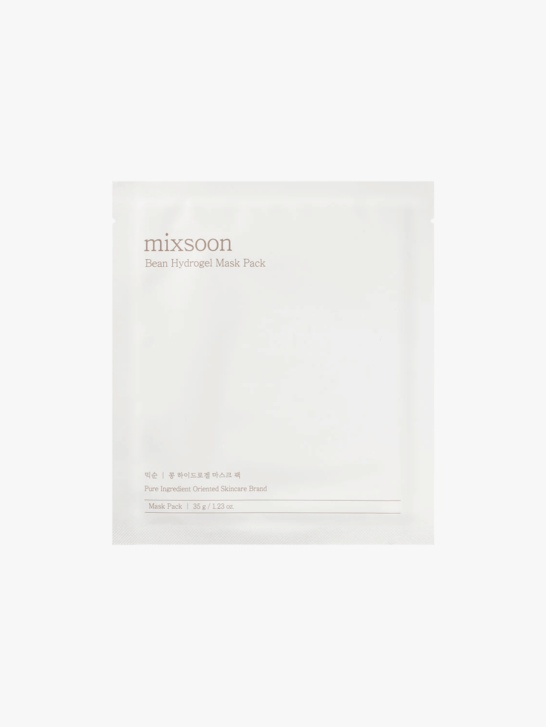 Mixsoon - Masque - Bean Hydrogel Mask Pack