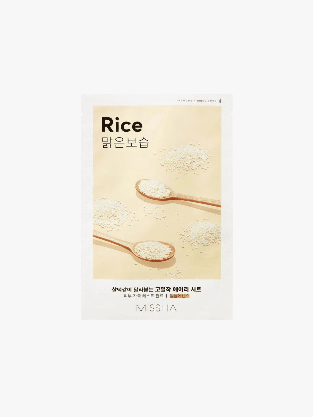 MISSHA - Masque - Airy Fit Sheet Mask Rice