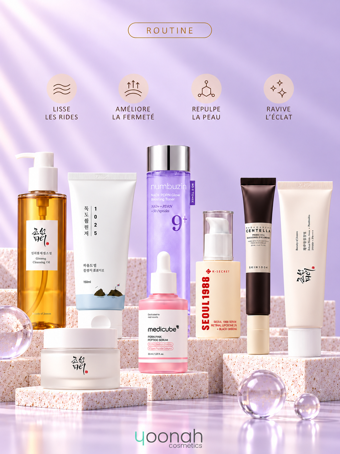 Routine Anti-Âge &amp; Fermeté – Rides, Élasticité &amp; Peau Repulpée
