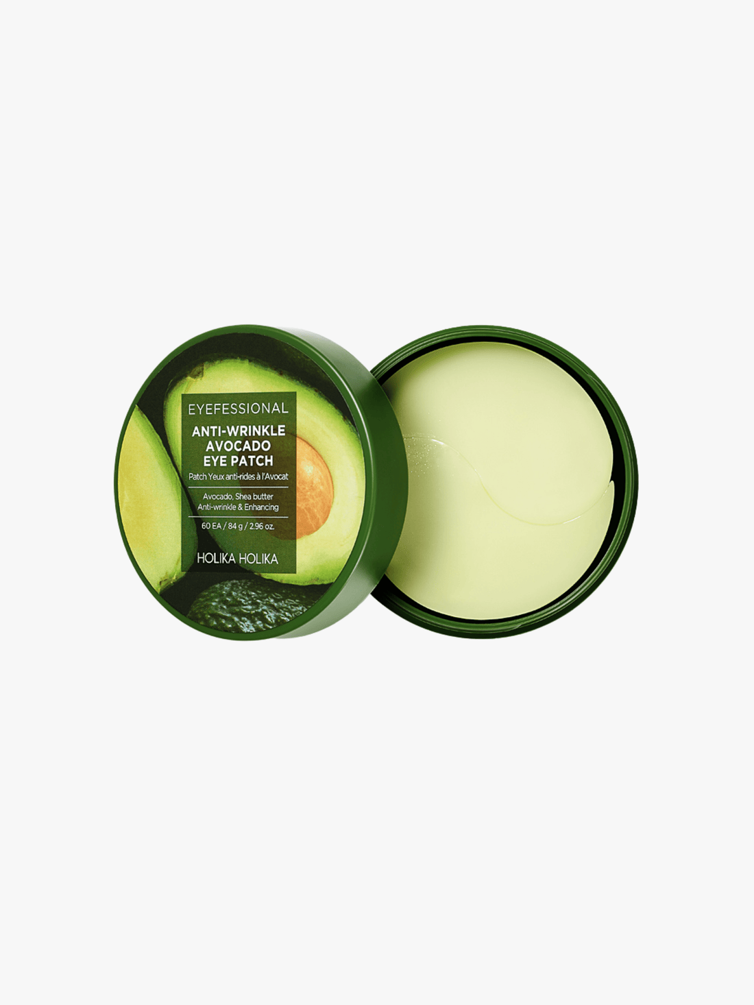 Holika Holika - Patchs pour les yeux - Eyefessional Anti-Wrinkle Avocado Eye Patch