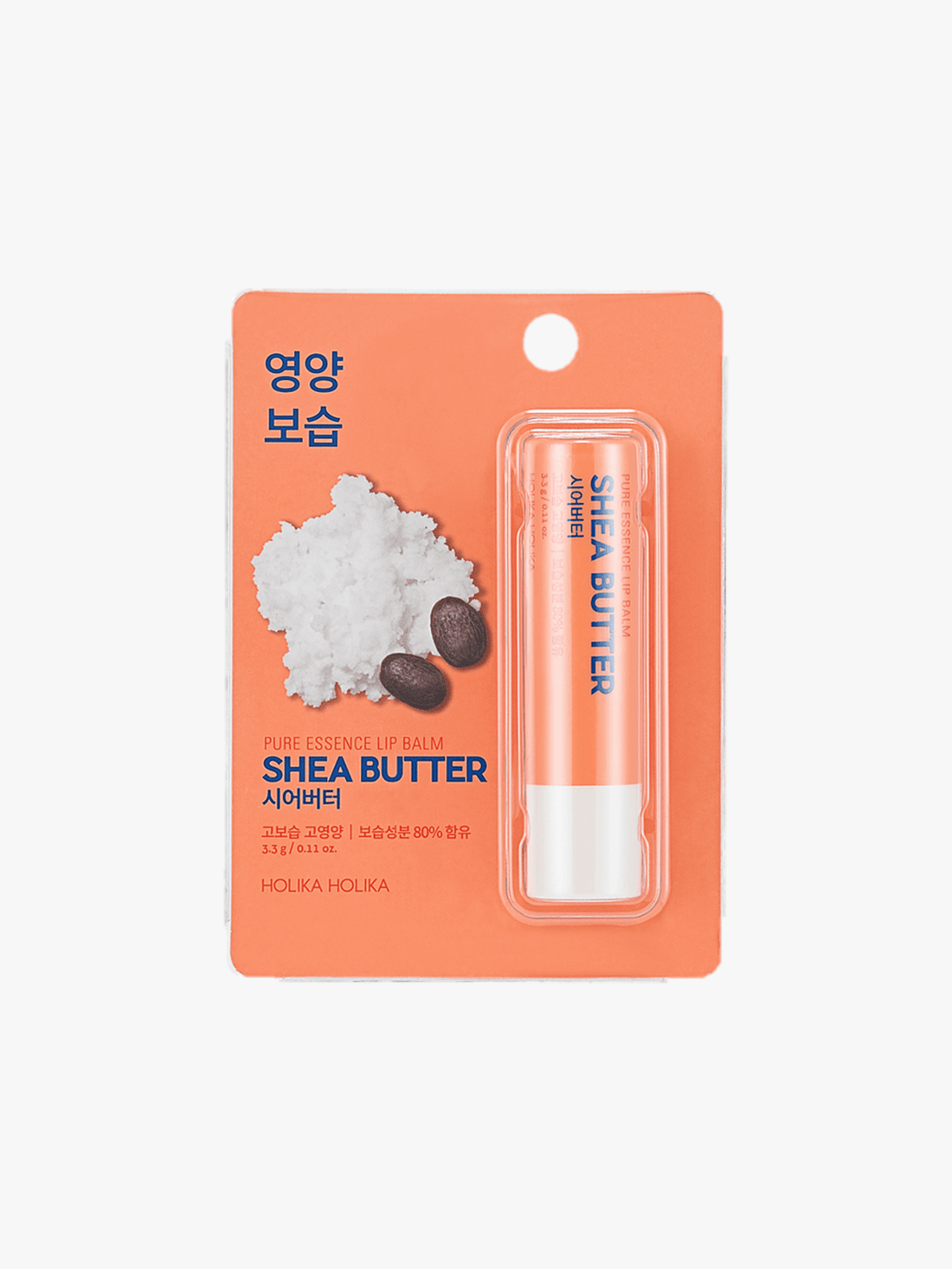 Holika Holika - Stick à lèvres - Pure Essence Shea Butter Lip Balm